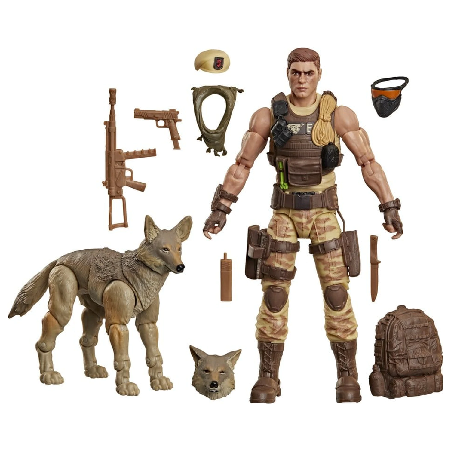 G.I. Joe Classified Series figurina de acțiune #217 Dusty & Coyote Sandstorm 15 cm poza produsului