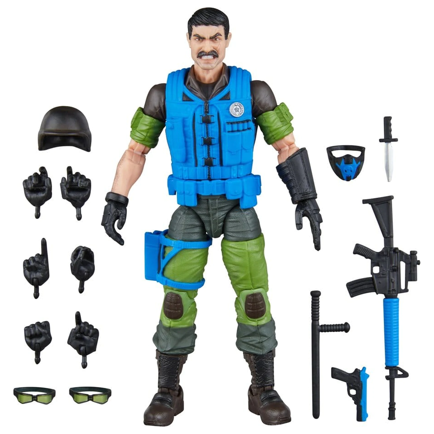 Figurină de acțiune G.I. Joe Classified Series Pachet 3-pack #220 Mad Marauders: Footloose & Mutt & Junkyard 15 cm poza produsului