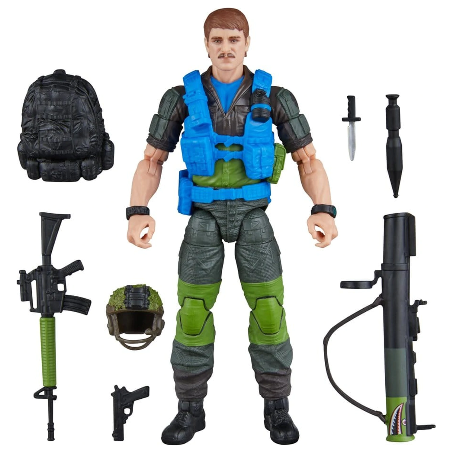 Figurină de acțiune G.I. Joe Classified Series Pachet 3-pack #220 Mad Marauders: Footloose & Mutt & Junkyard 15 cm poza produsului