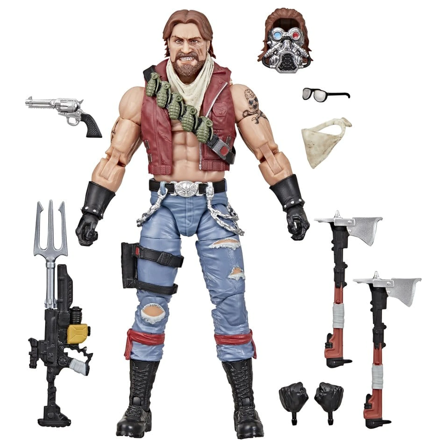 Figurina de actiune G.I. Joe Classified Series #167 Dreadnok Monkeywrench 15 cm poza produsului