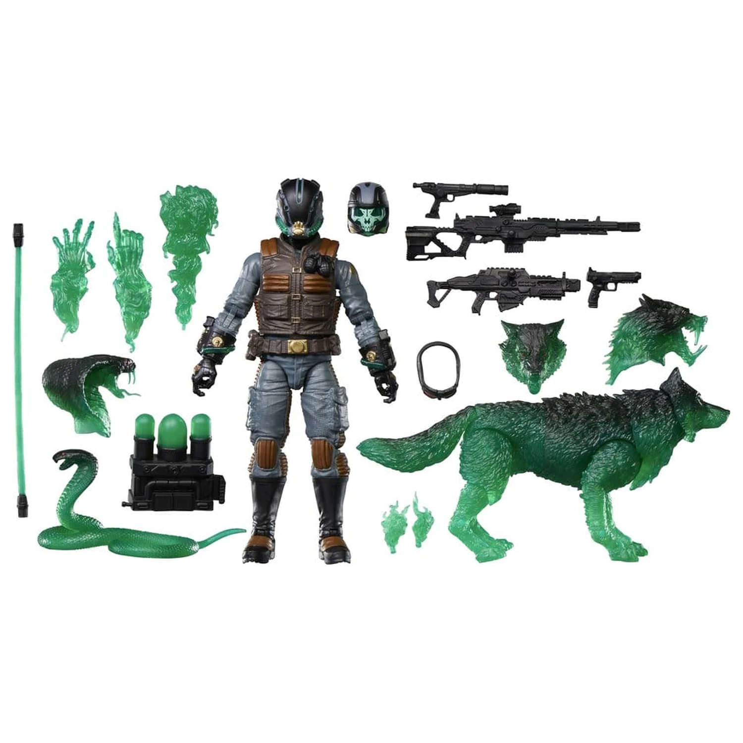 Figurina de actiune G.I. Joe Classified Series #170 Ghost Viper & D.I.R.E. Beasts 15 cm poza produsului