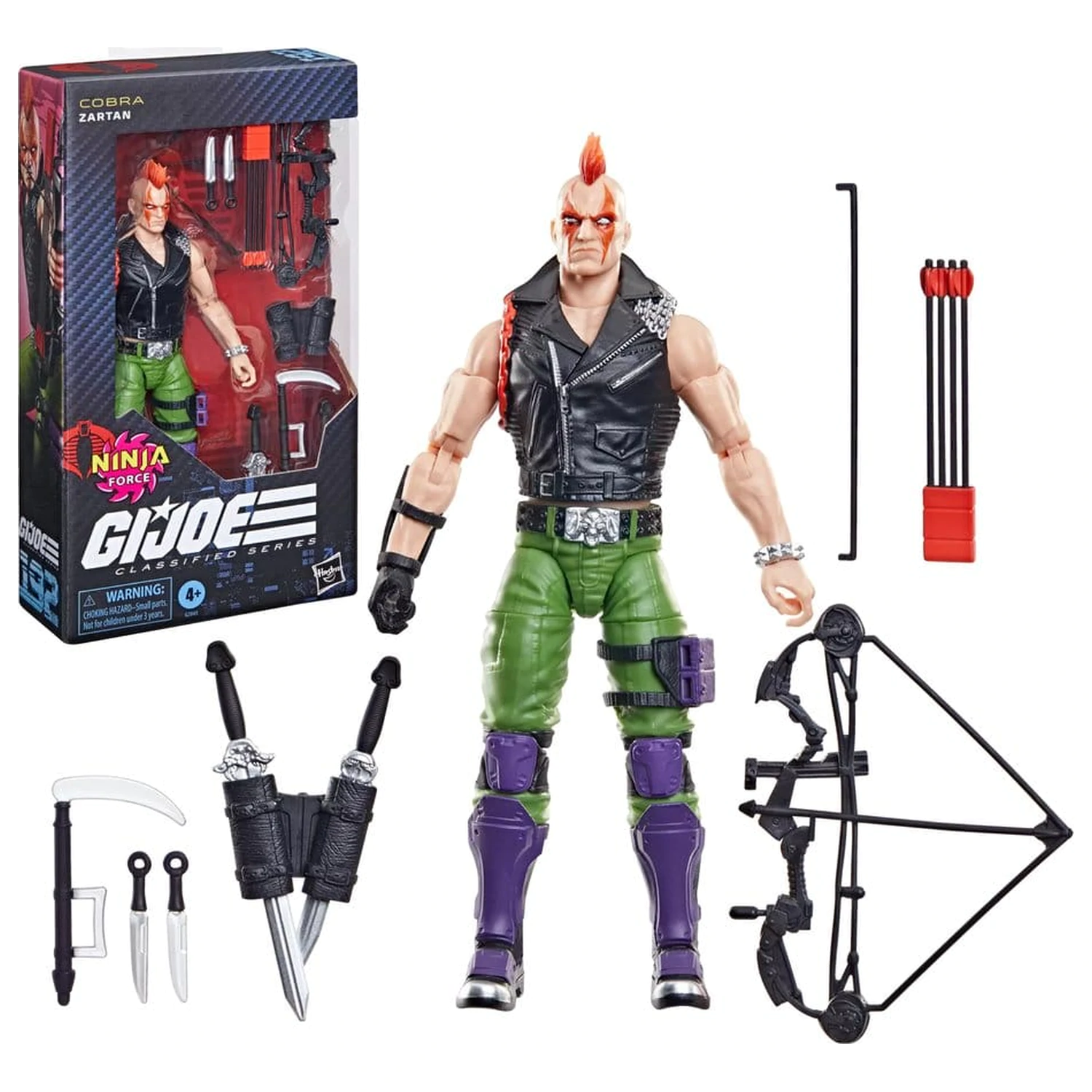 G.I. Joe Classified Series figurina de actiune #192 Ninja Force Zartan 15 cm poza produsului