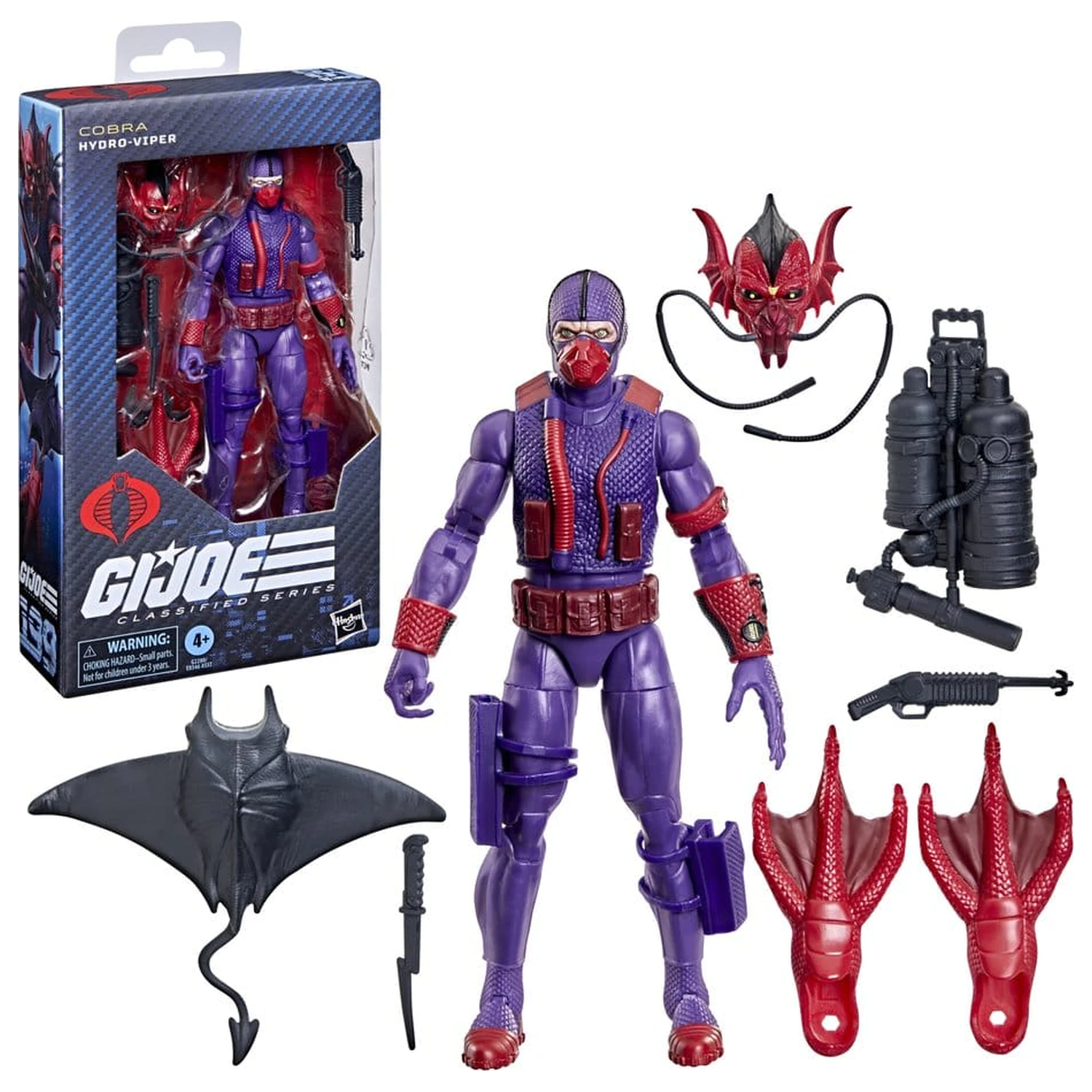 G.I. Joe Classified Series figurina de acțiune #199 Hydro-Viper 15 cm poza produsului