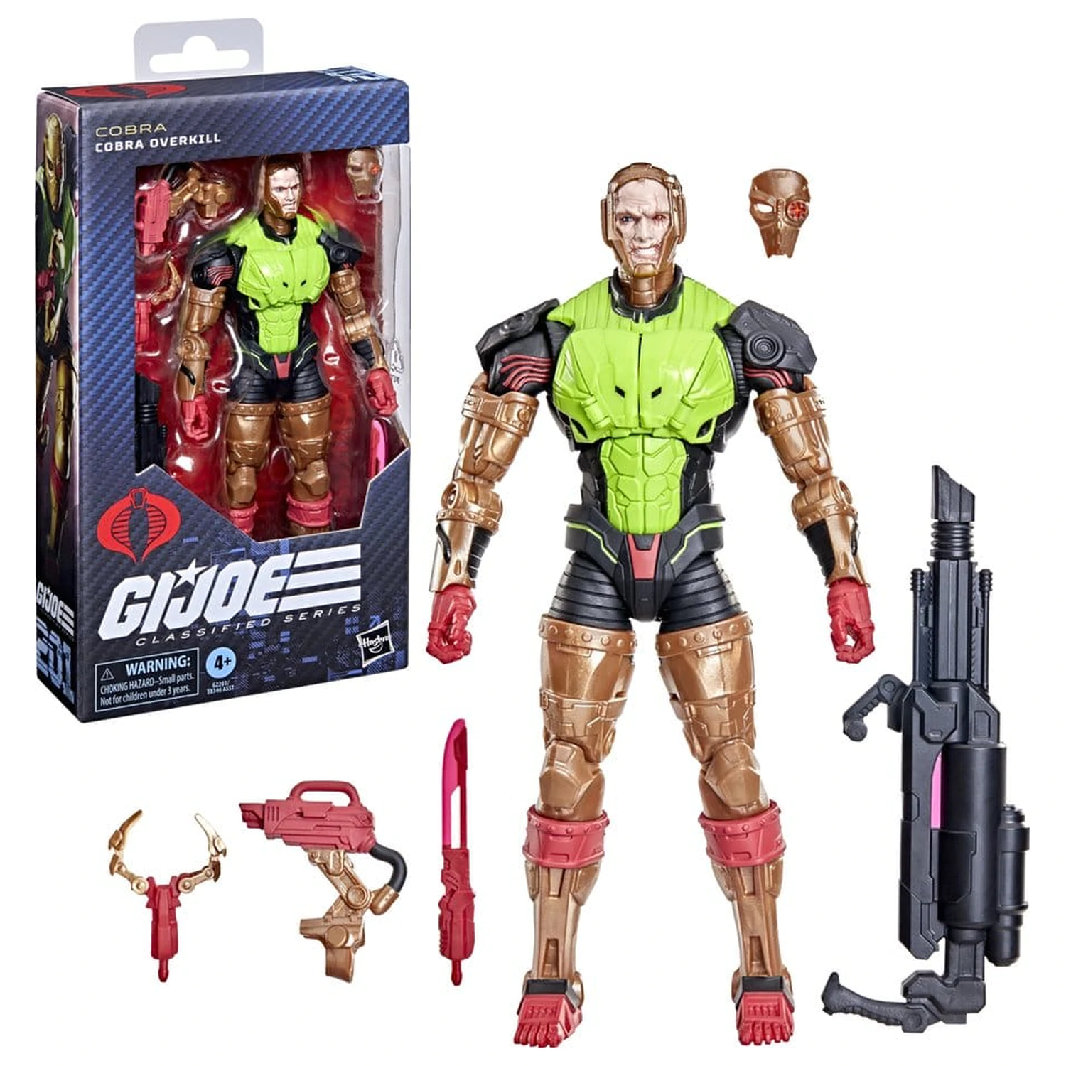 G.I. Joe Classified Series figurina de acțiune #201 Cobra Overkill 15 cm poza produsului
