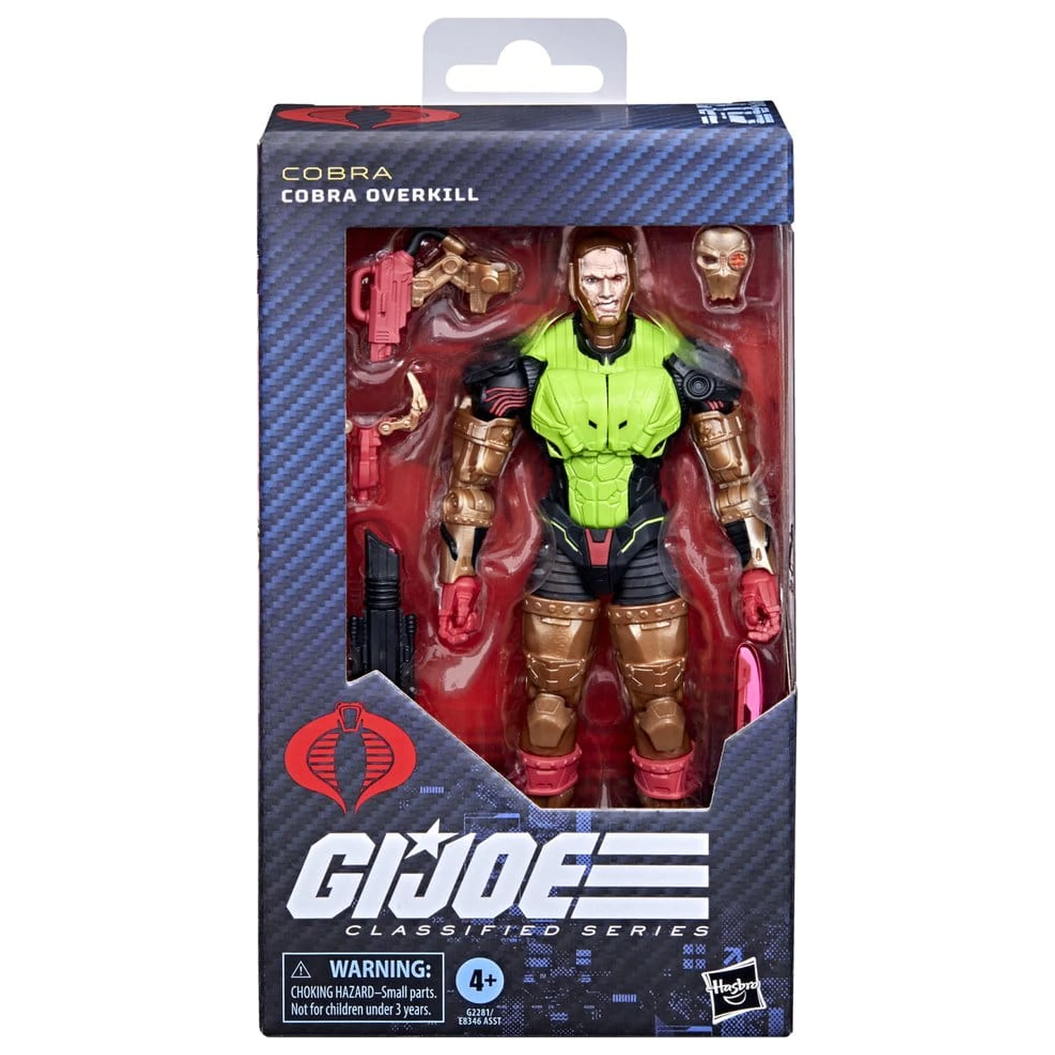 G.I. Joe Classified Series figurina de acțiune #201 Cobra Overkill 15 cm poza produsului