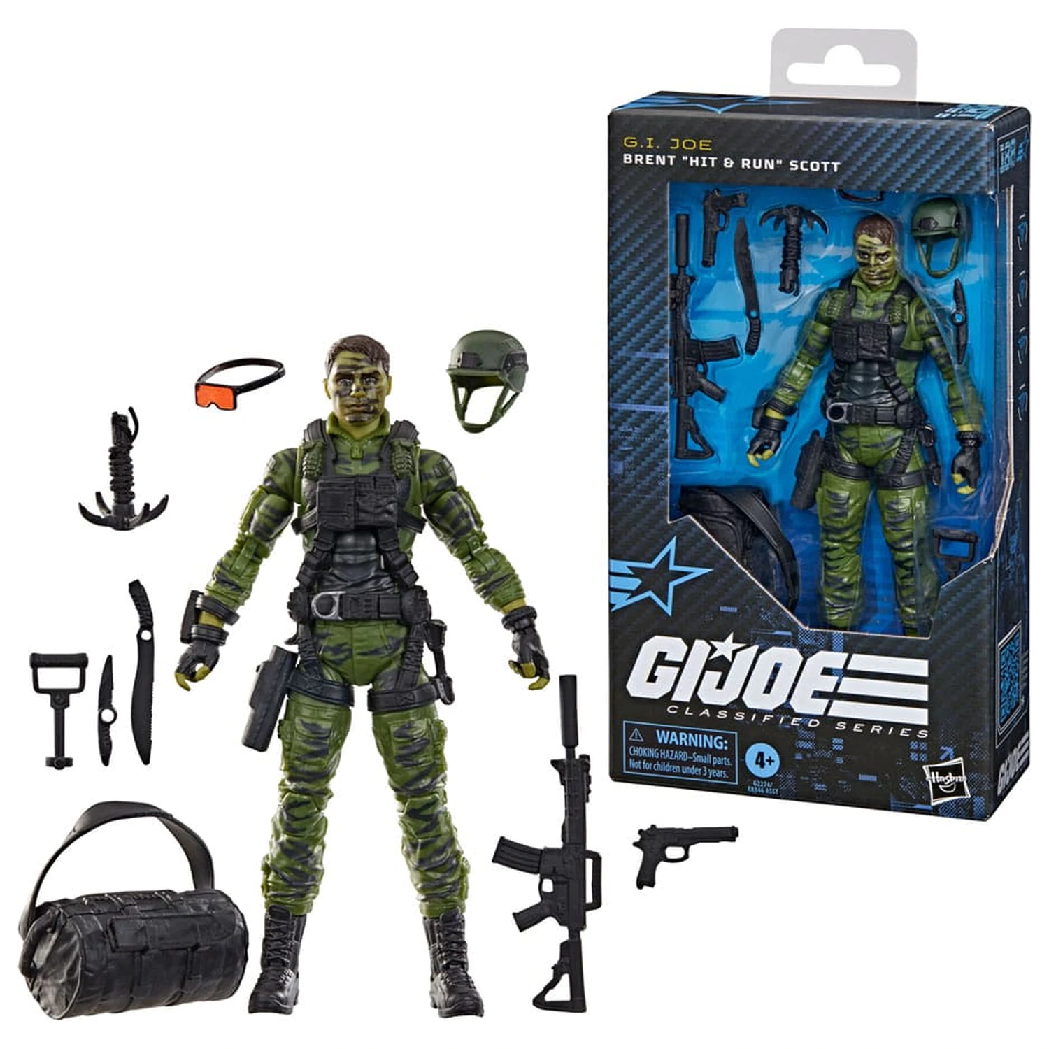 G.I. Joe Classified Series figurina de acțiune Brent "Hit & Run" Scott 15 cm poza produsului