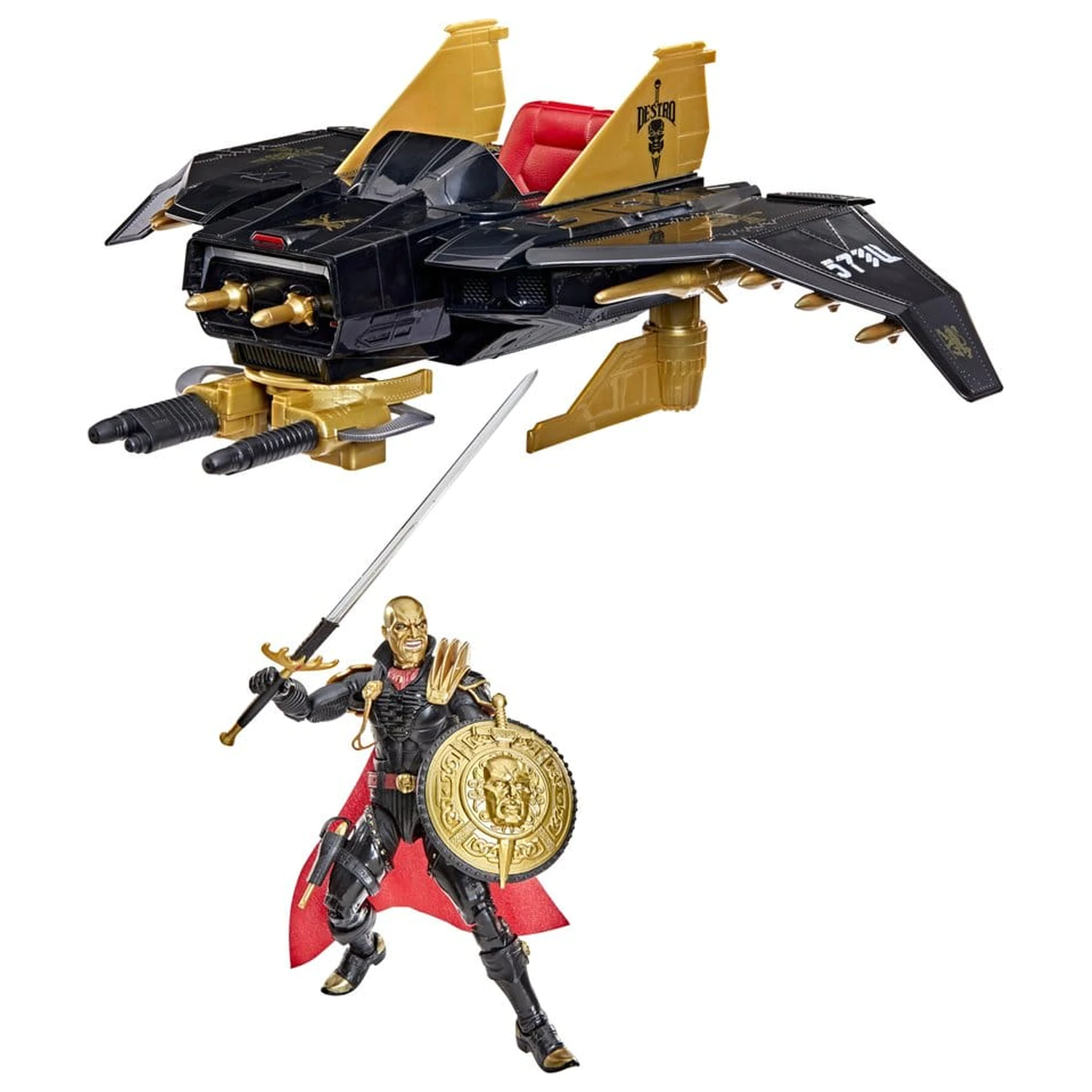 G.I. Joe Classified Series Action Figure and Vehicle Set #203 Destro & Iron Grenadier Despoiler 15 cm poza produsului