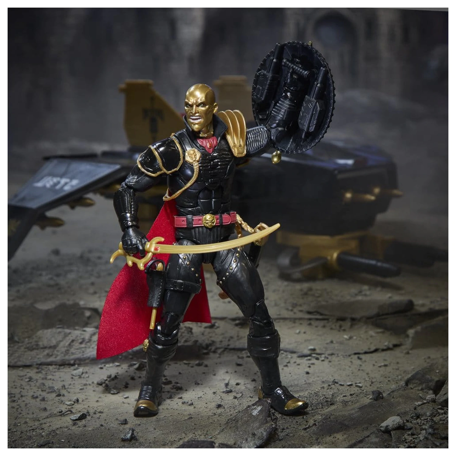 G.I. Joe Classified Series Action Figure and Vehicle Set #203 Destro & Iron Grenadier Despoiler 15 cm poza produsului