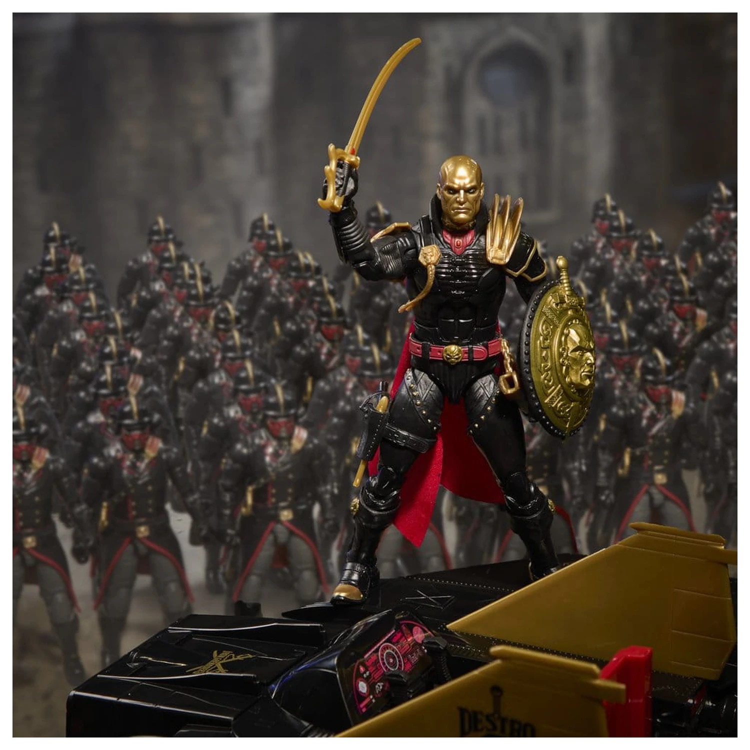 G.I. Joe Classified Series Action Figure and Vehicle Set #203 Destro & Iron Grenadier Despoiler 15 cm poza produsului