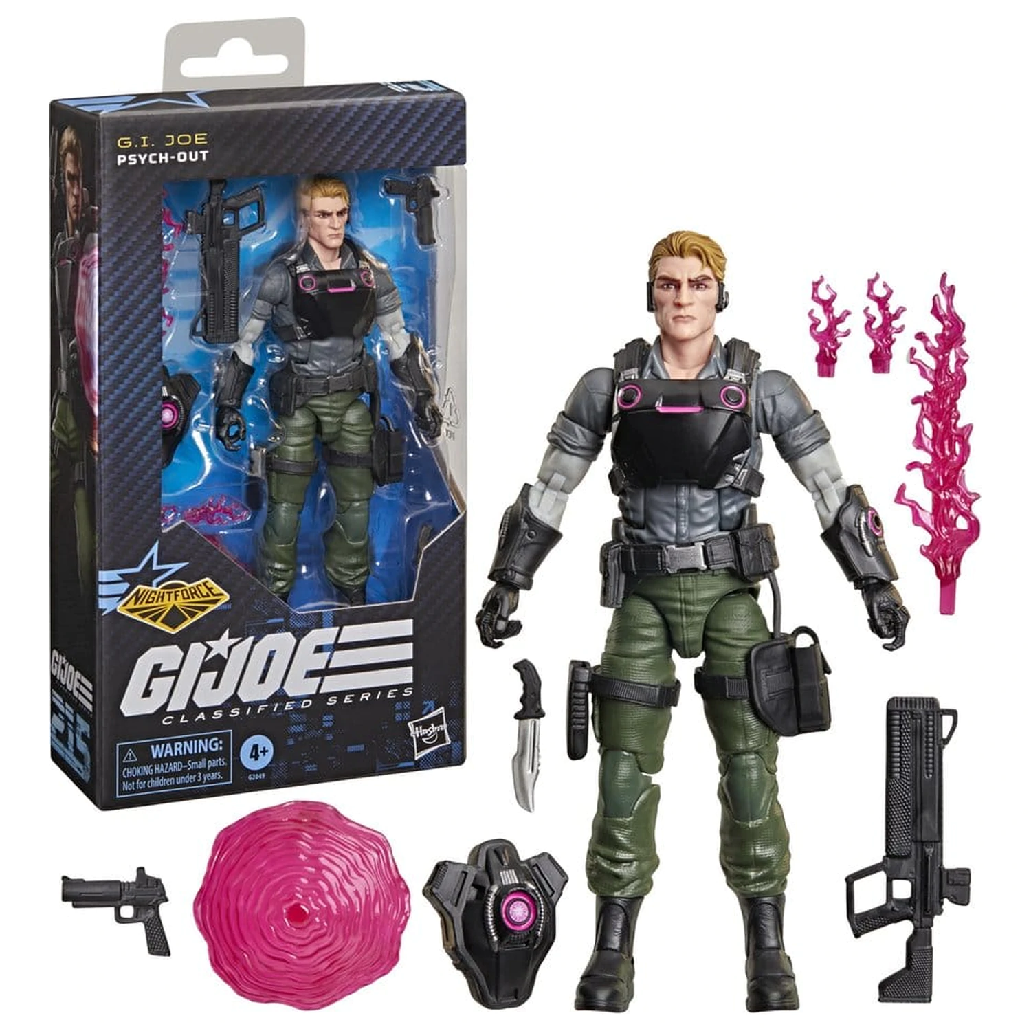 G.I. Joe Classified Series figurina de actiune Night Force: Psych-Out 15 cm poza produsului