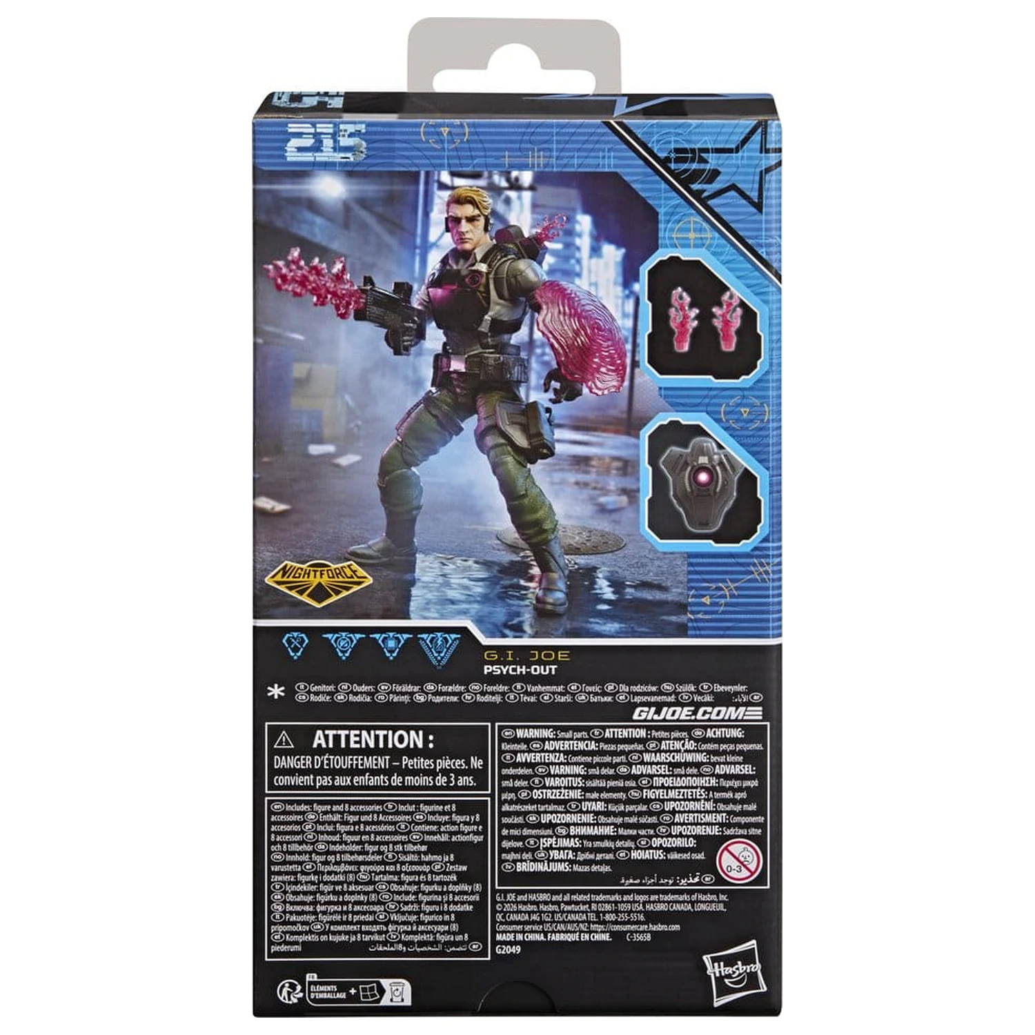 G.I. Joe Classified Series figurina de actiune Night Force: Psych-Out 15 cm poza produsului