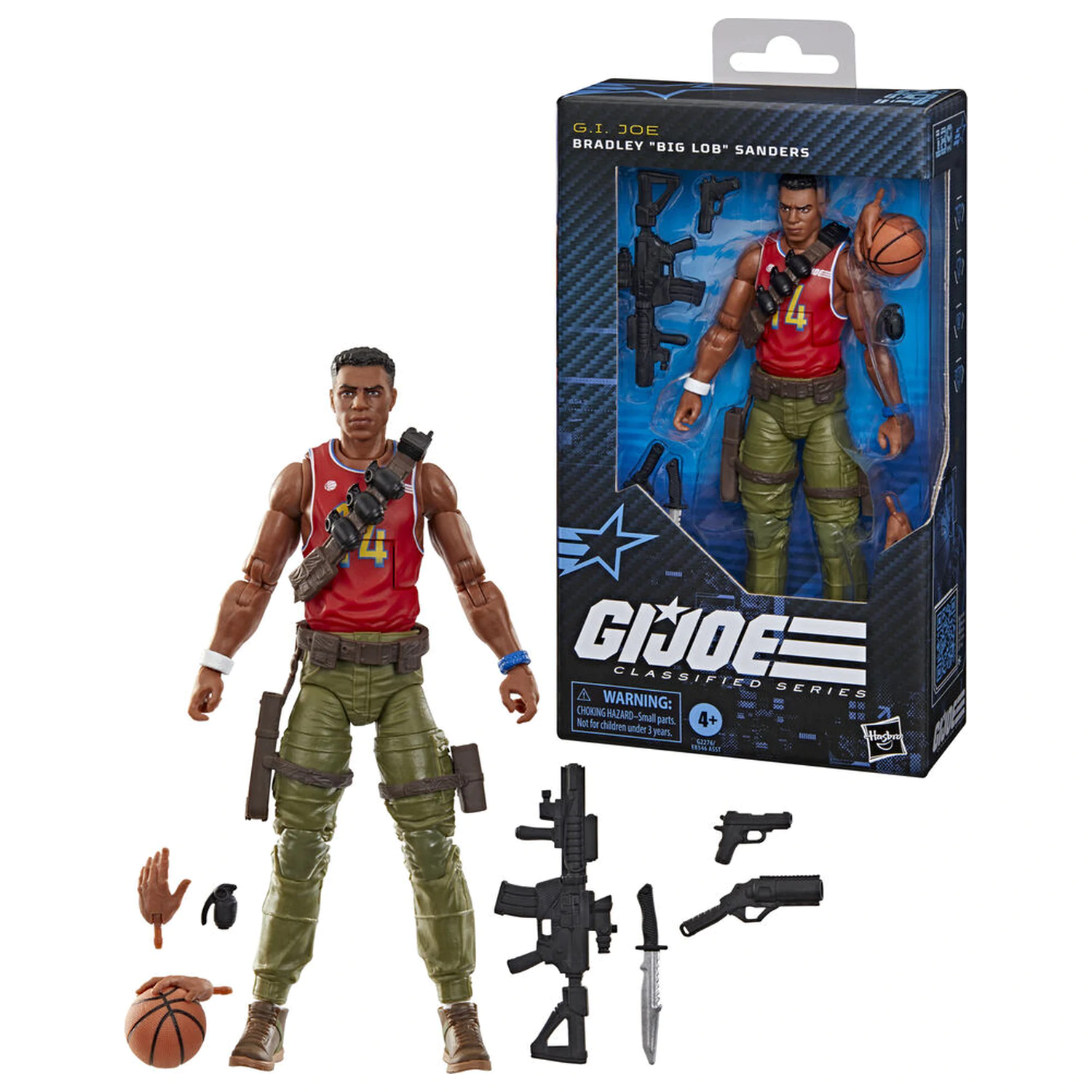 G.I. Joe Classified Series Bradley Big Lob Sanders figurina 15cm poza produsului