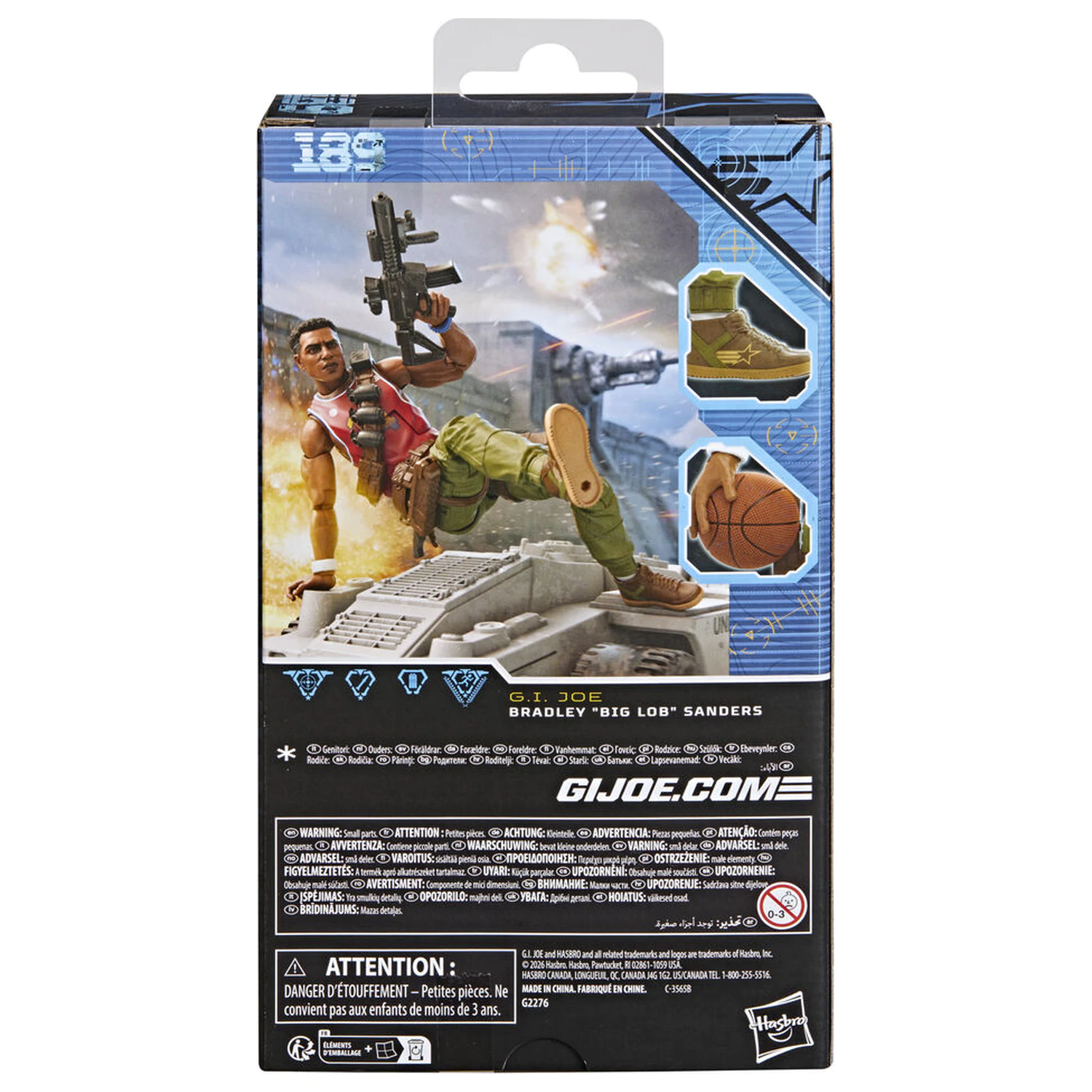 G.I. Joe Classified Series Bradley Big Lob Sanders figurina 15cm poza produsului