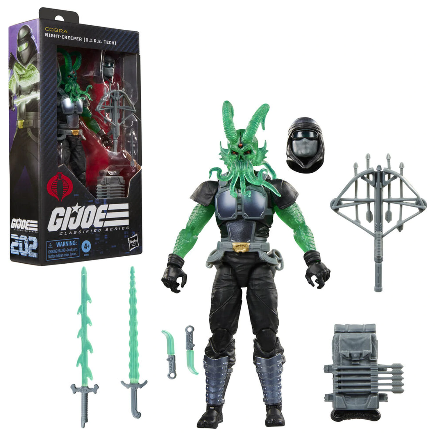 G.I. Joe Classified Series Cobra Night Creeper D.I.R.E Tech figurina 15cm poza produsului