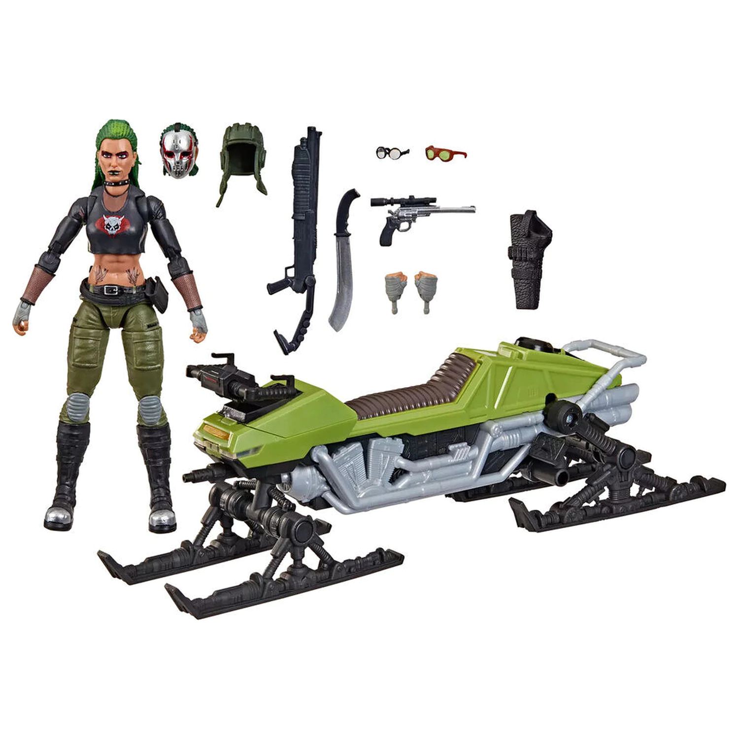 G.I. Joe Classified Series Cobra Zanya și Dreadnok Chameleon figurina de 15cm poza produsului