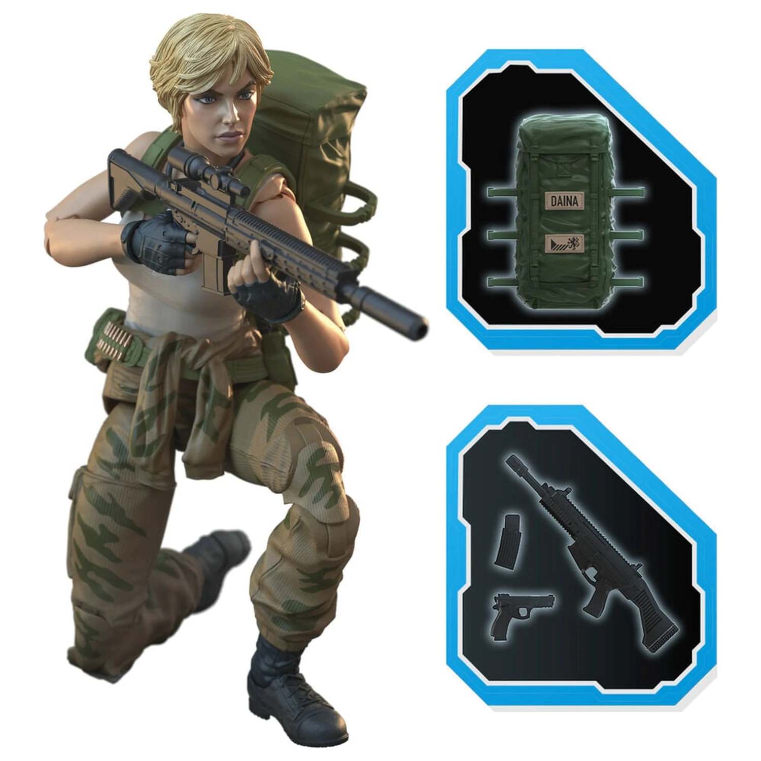Figura G.I. Joe Classified Series Daina 15 cm poza produsului