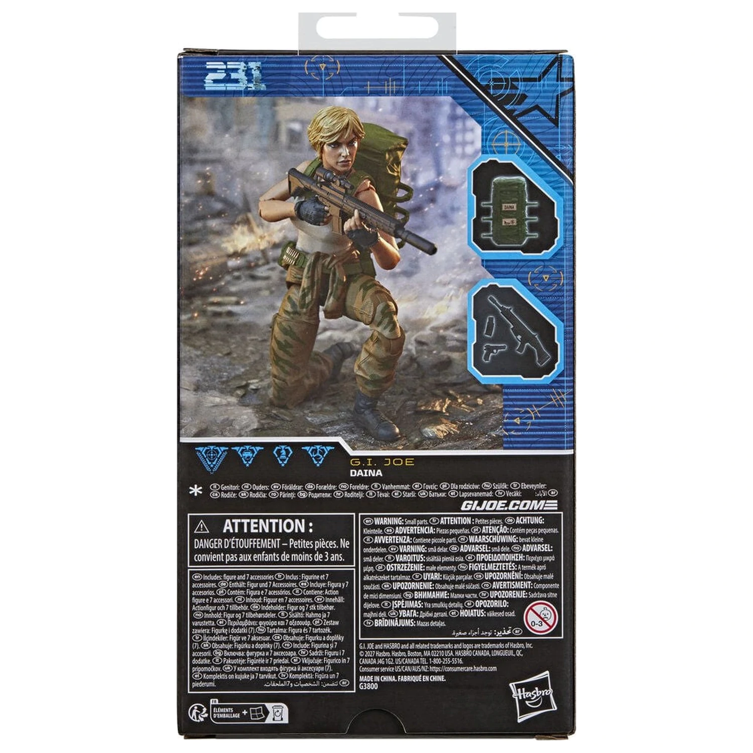Figura G.I. Joe Classified Series Daina 15 cm poza produsului