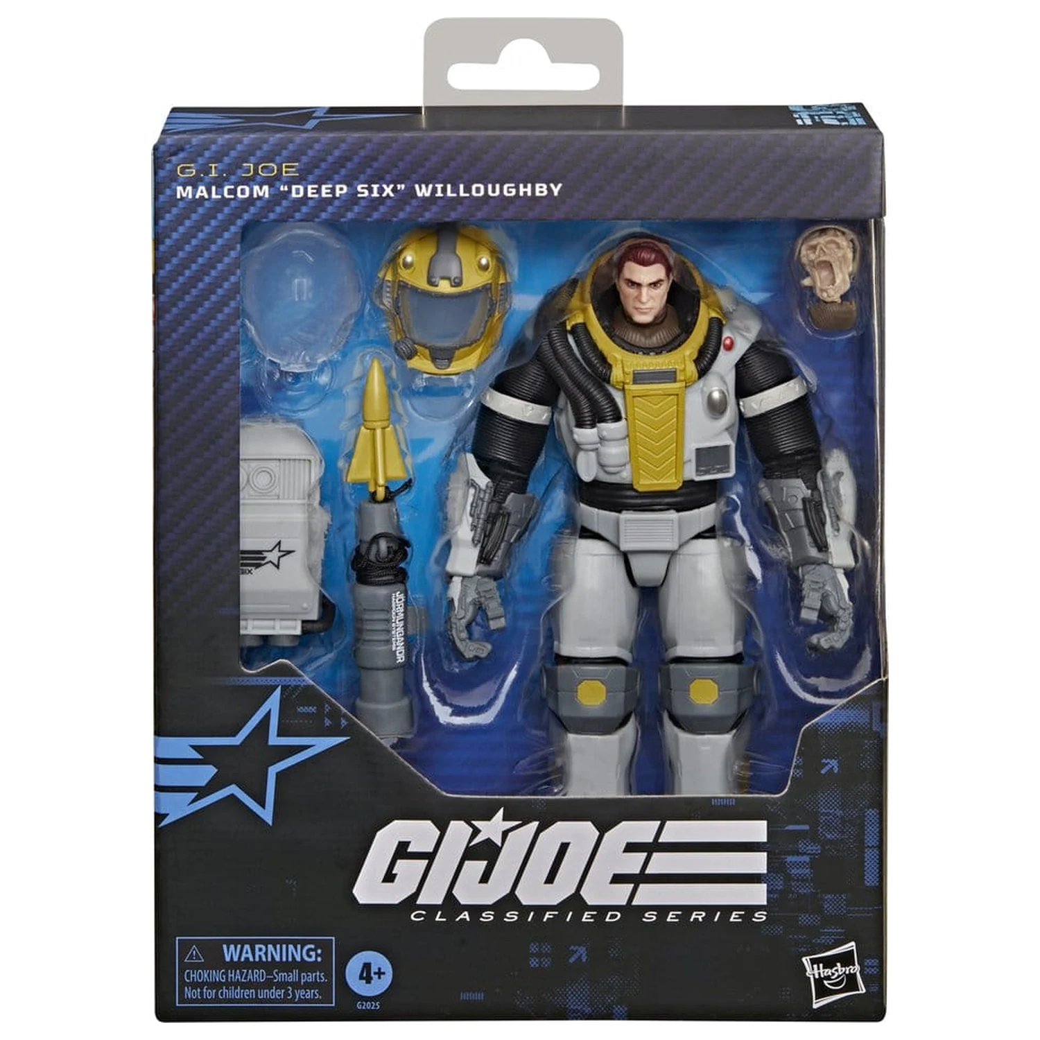 G.I. Joe Classified Series Deluxe figurina de actiune #206 Malcom "Deep Six" Willoughby 15 cm poza produsului