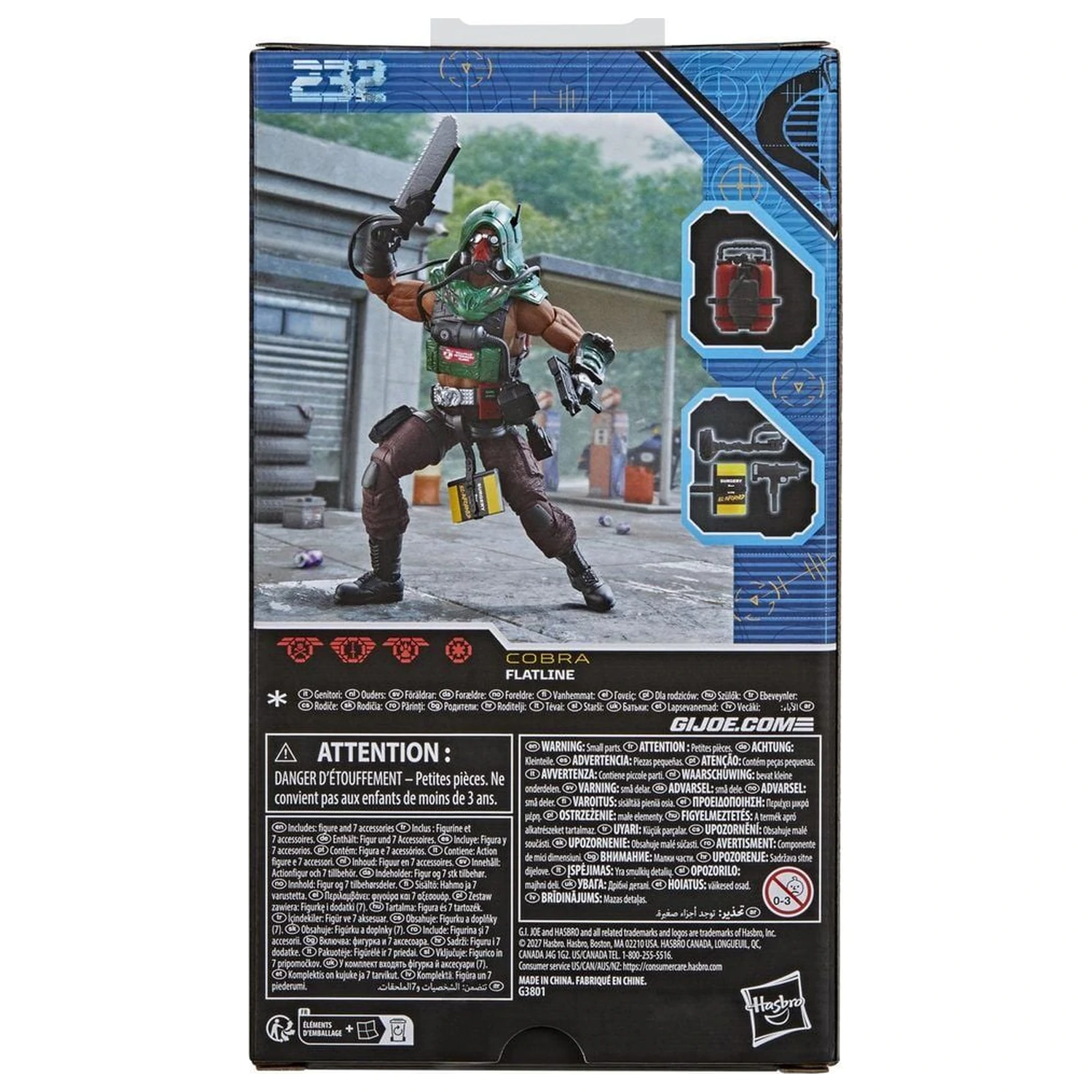 G.I. Joe Classified Series Flatline figurina 15 cm poza produsului