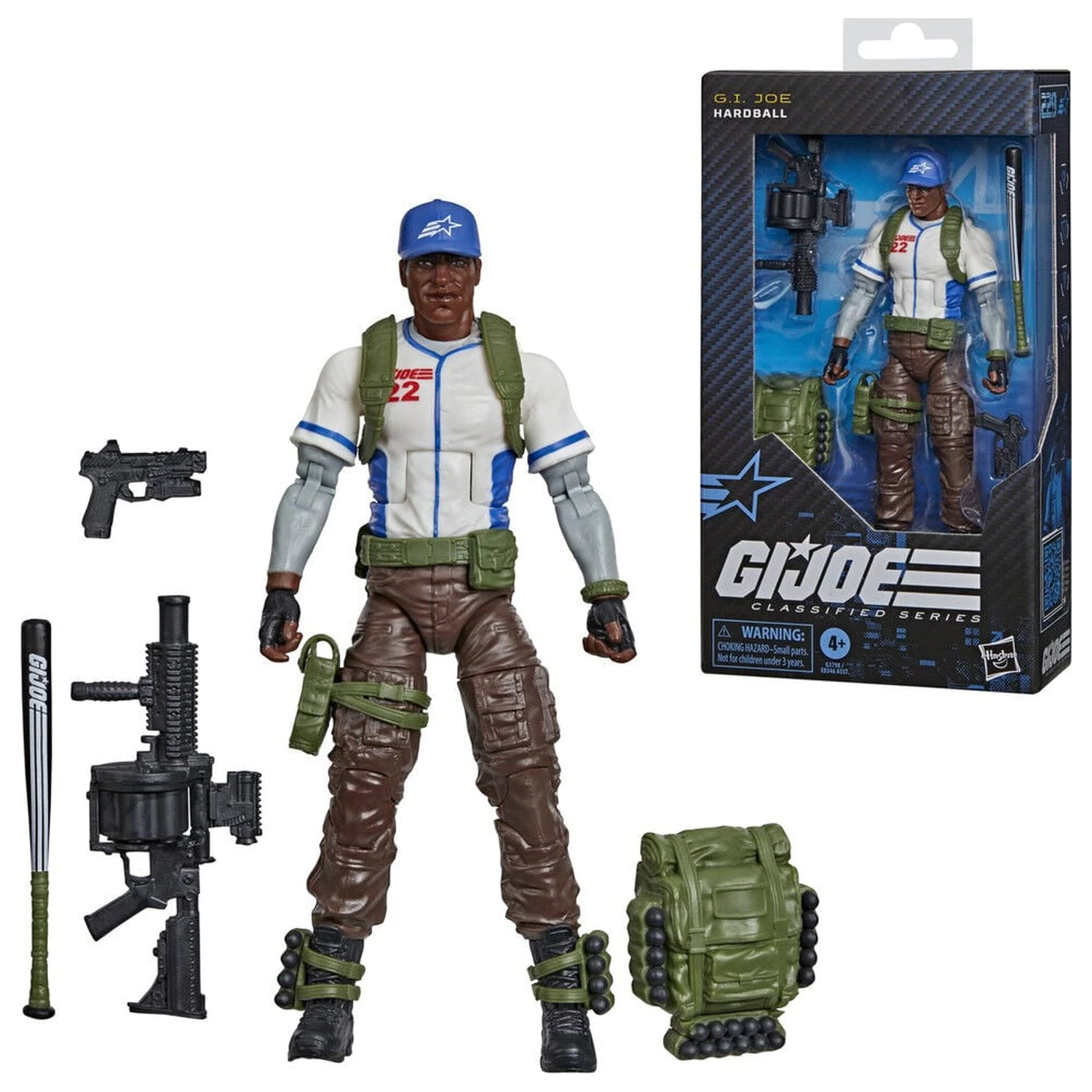 G.I. Joe Classified Series Hardball figurina de 15 cm poza produsului