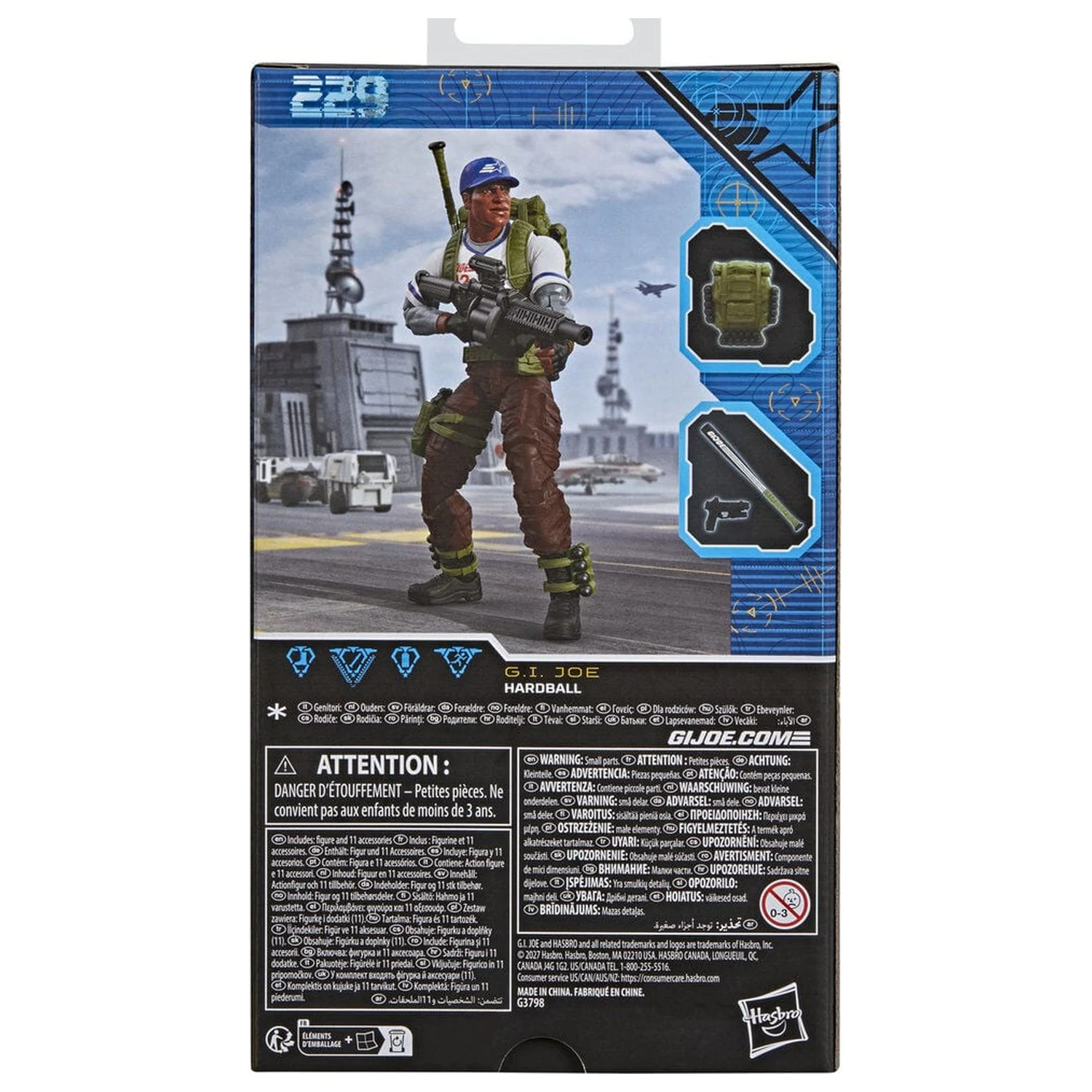 G.I. Joe Classified Series Hardball figurina de 15 cm poza produsului