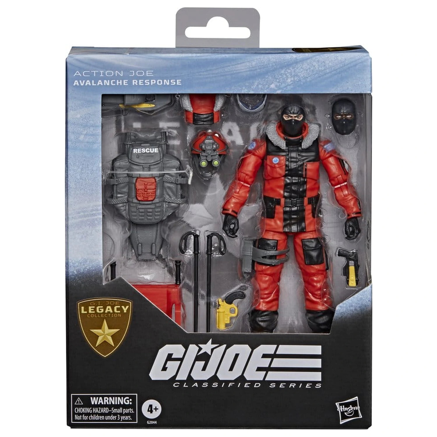 G.I. Joe Classified Series Legacy Collection figurina de acțiune Action Joe - Avalanche Response 15 cm poza produsului