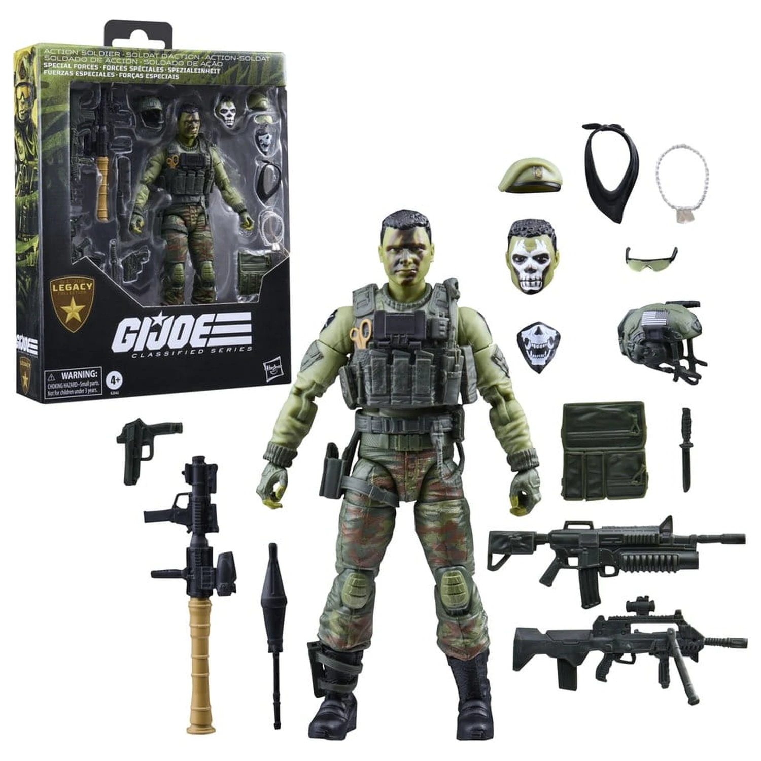 G.I. Joe Classified Series Legacy Collection figurina de actiune Action Soldier - Special Forces 15 cm poza produsului