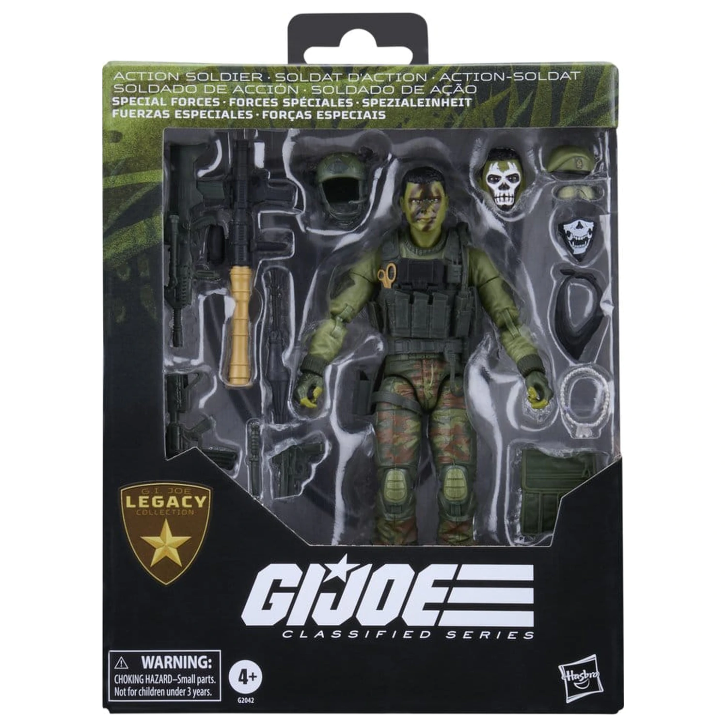G.I. Joe Classified Series Legacy Collection figurina de actiune Action Soldier - Special Forces 15 cm poza produsului