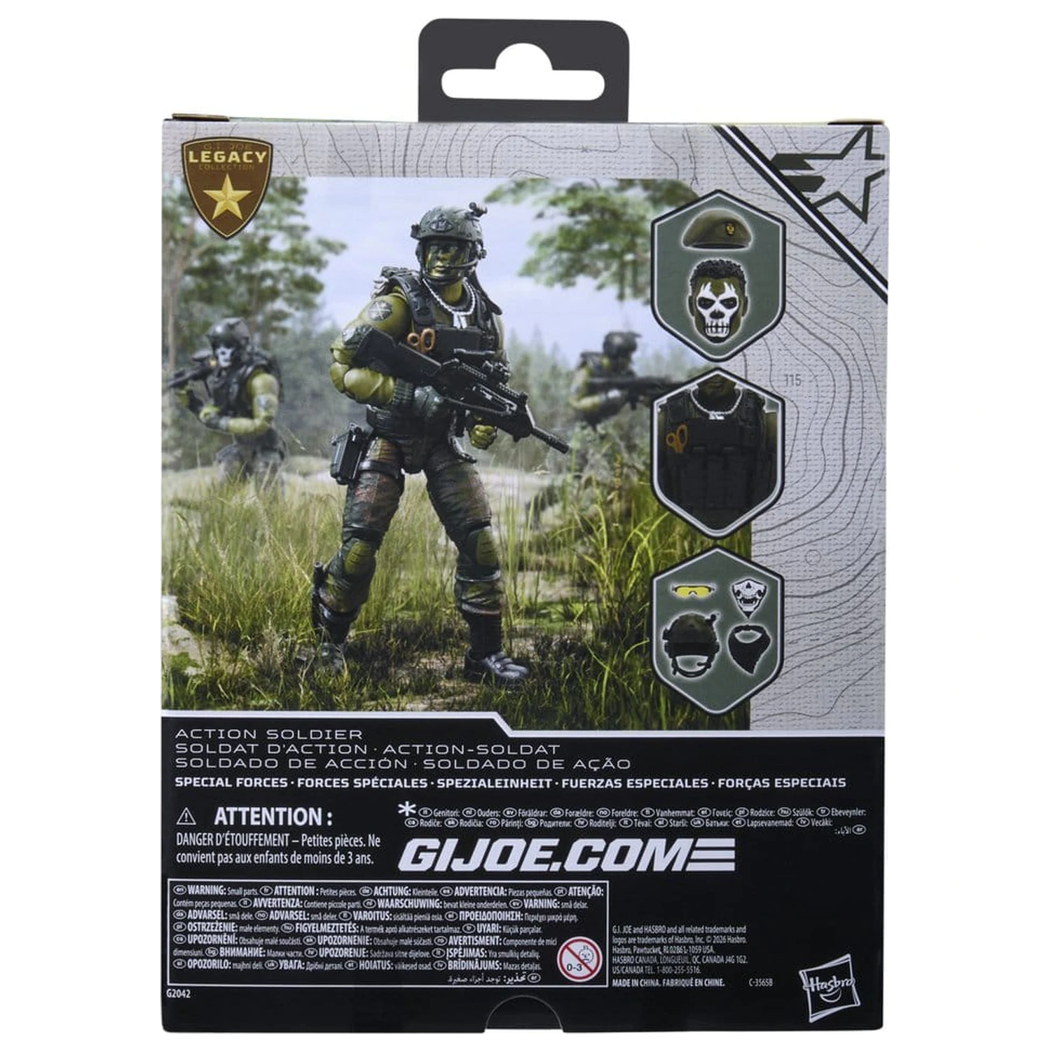 G.I. Joe Classified Series Legacy Collection figurina de actiune Action Soldier - Special Forces 15 cm poza produsului