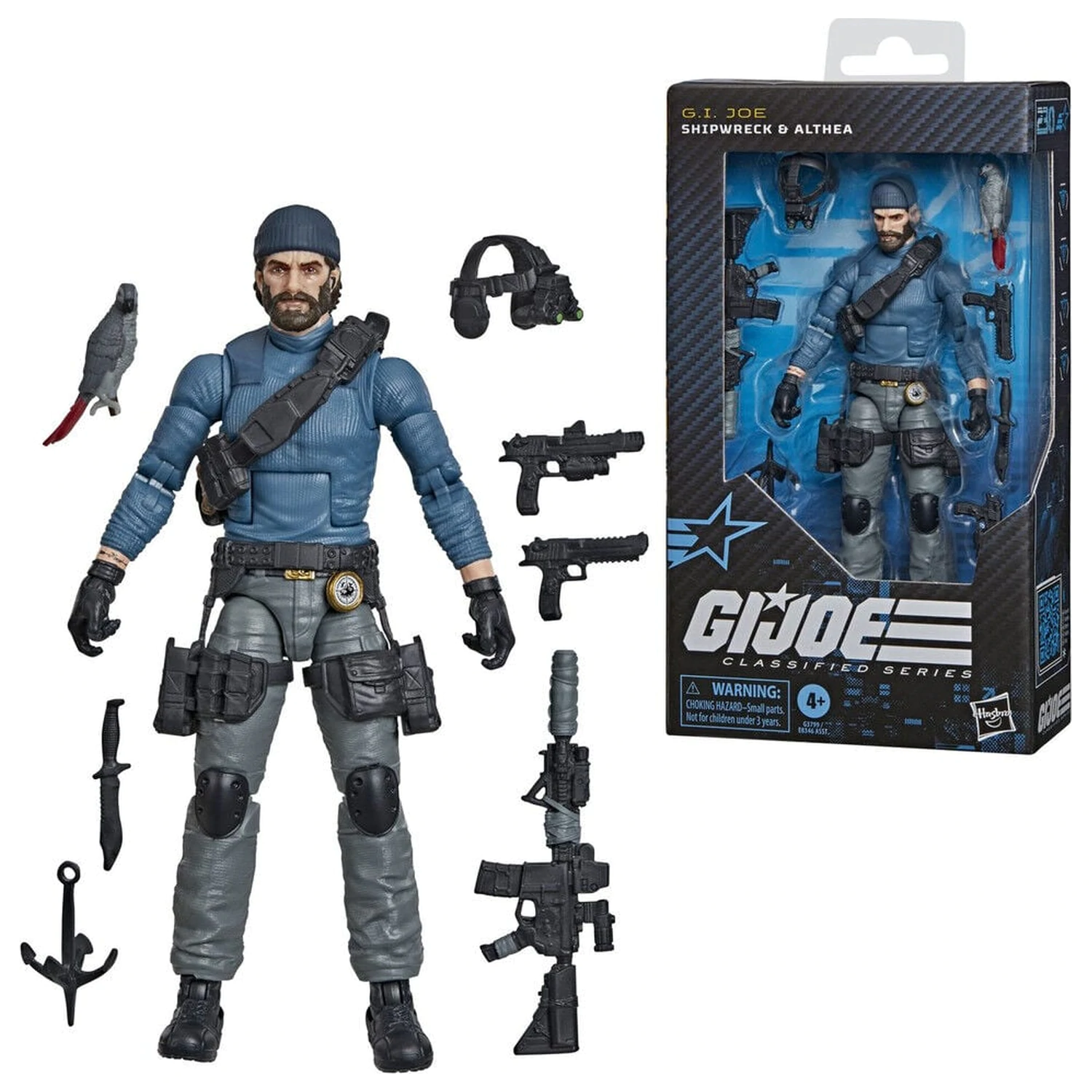 G.I. Joe Classified Series Shipwreck & Althea figurina 15 cm poza produsului