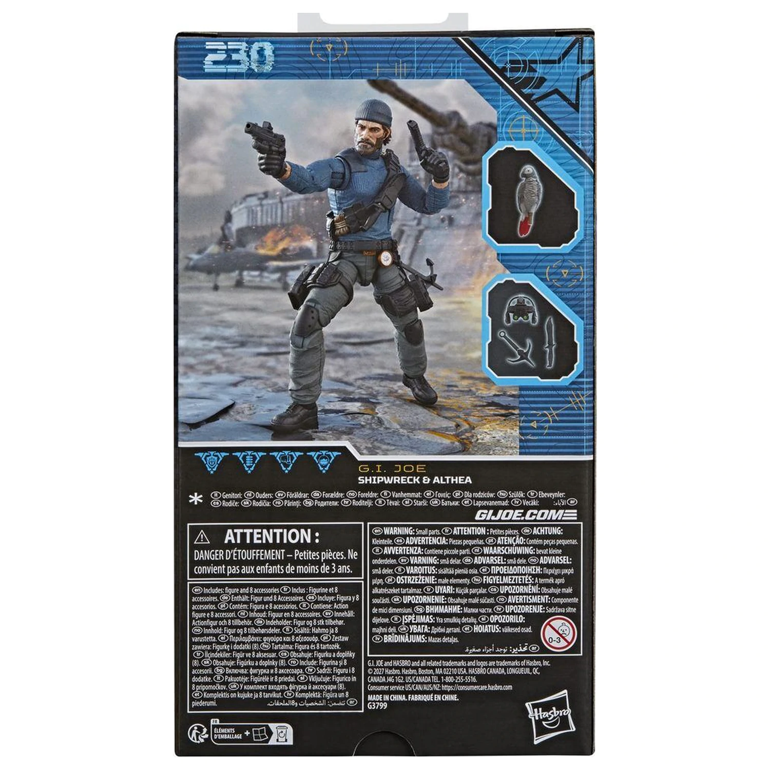 G.I. Joe Classified Series Shipwreck & Althea figurina 15 cm poza produsului