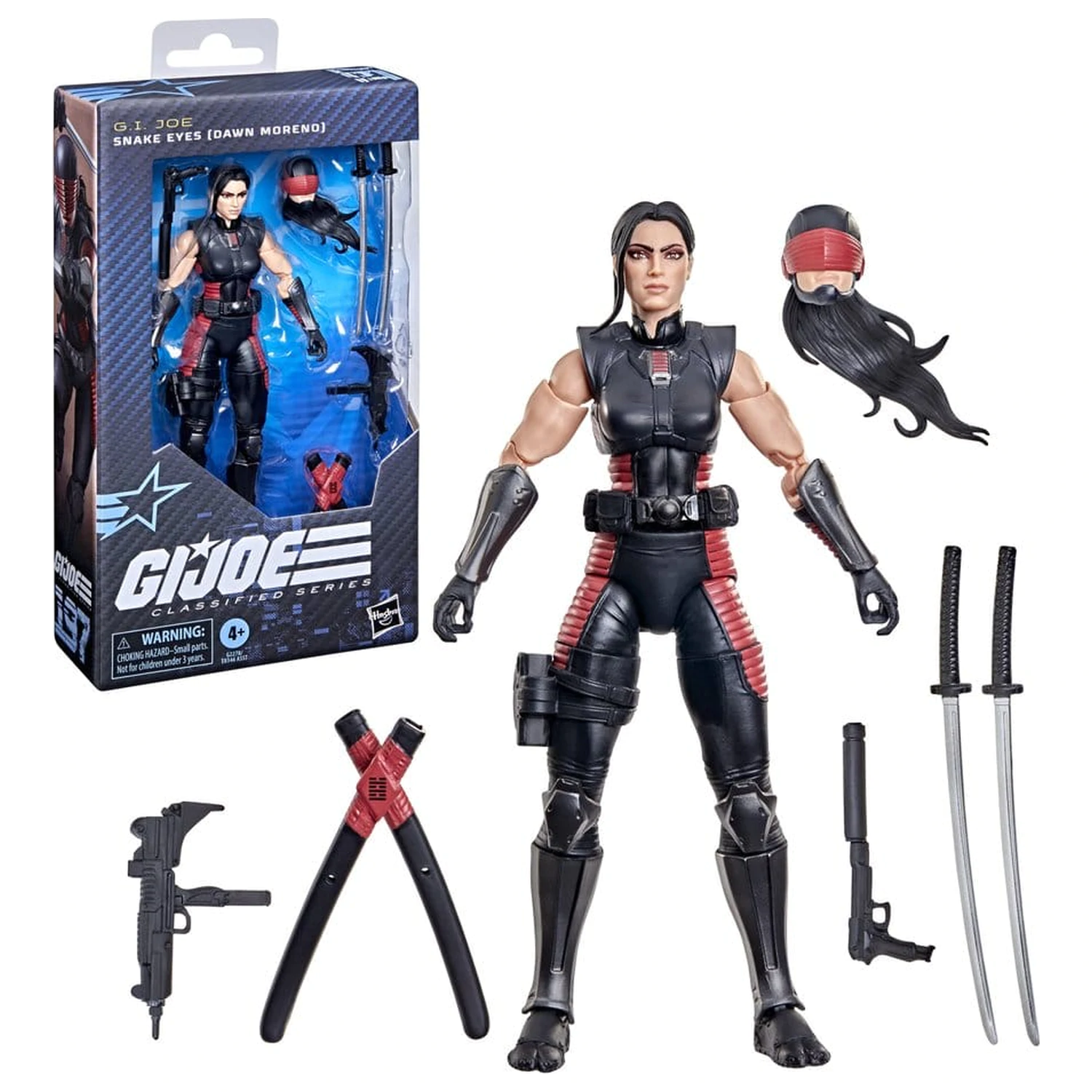 G.I. Joe Classified Series figurina de actiune Snake Eyes (Dawn Moreno) 15 cm poza produsului