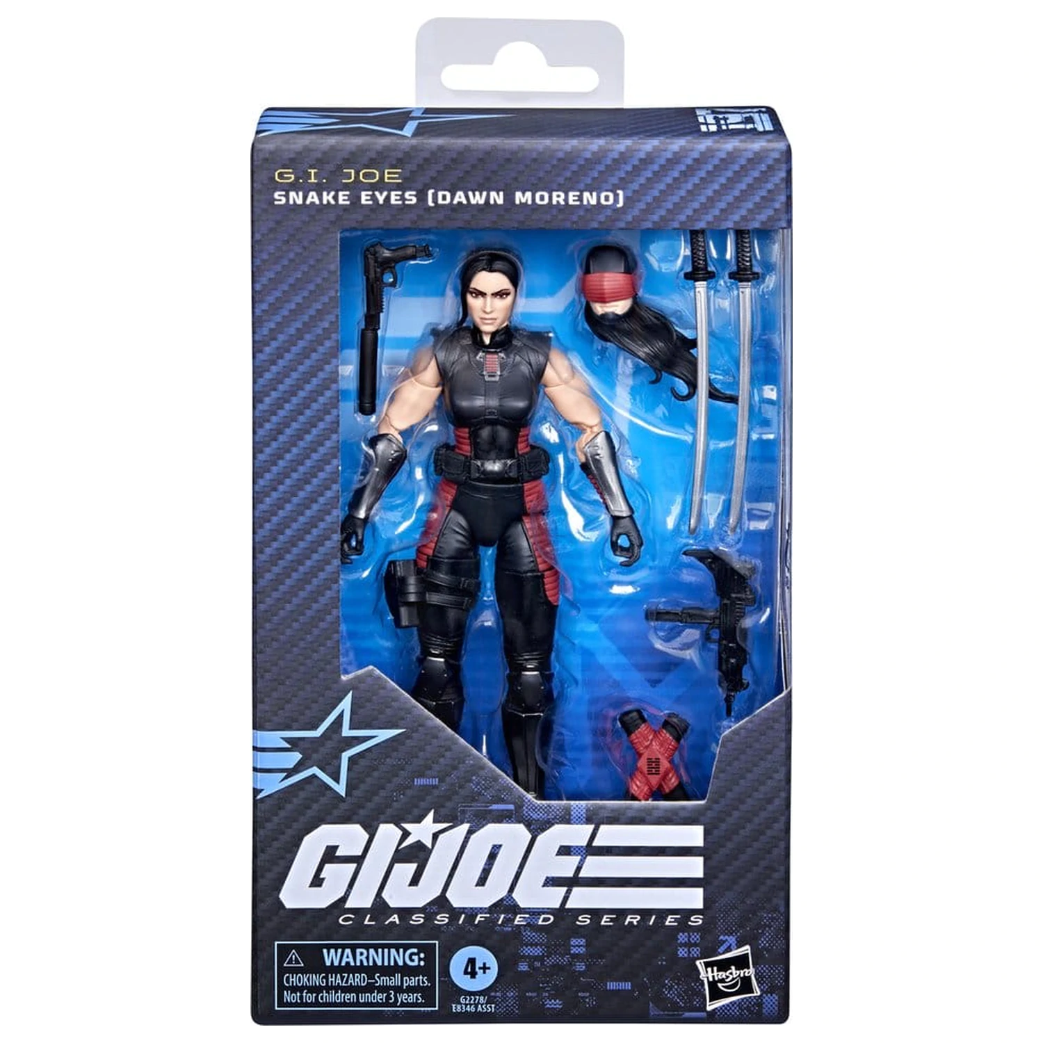 G.I. Joe Classified Series figurina de actiune Snake Eyes (Dawn Moreno) 15 cm poza produsului