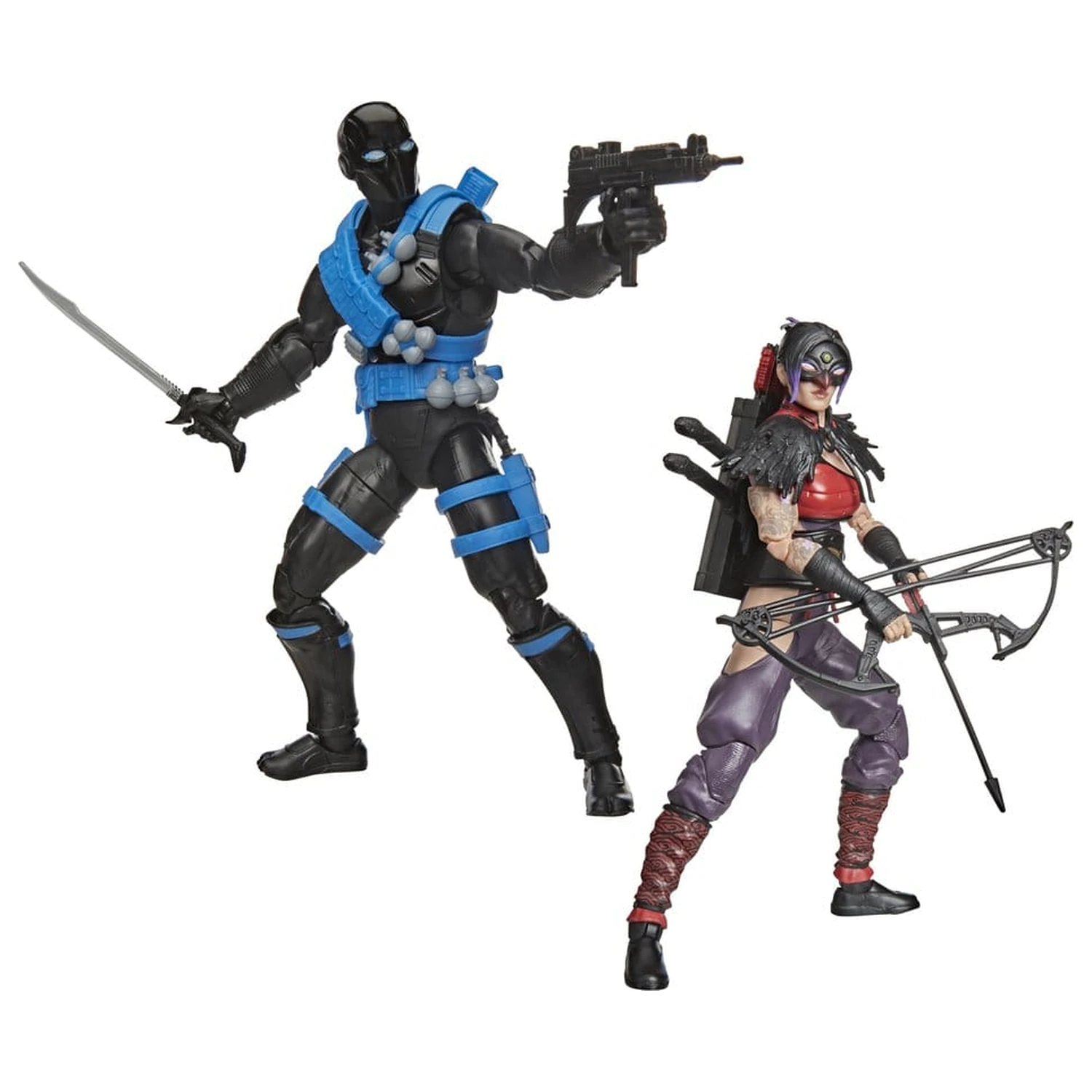 G.I. Joe Classified Series figurina de acțiune pachet 2 Snake Eyes & Kim Jinx Arashikage 15 cm poza produsului
