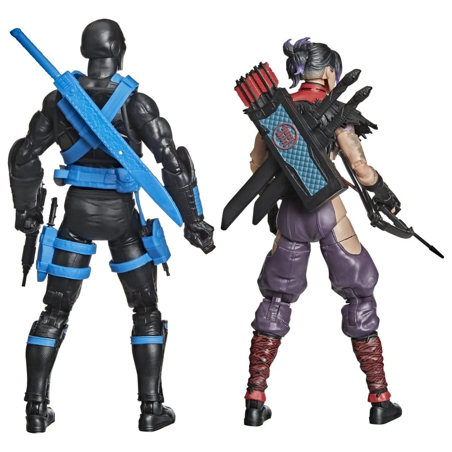 G.I. Joe Classified Series figurina de acțiune pachet 2 Snake Eyes & Kim Jinx Arashikage 15 cm poza produsului