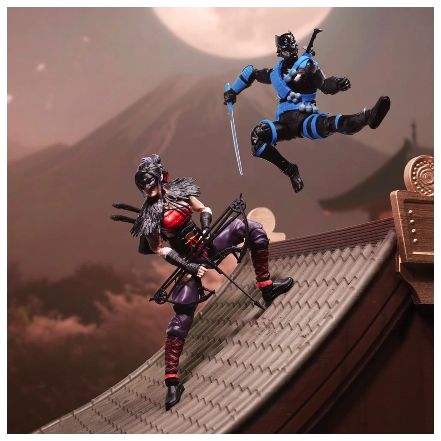 G.I. Joe Classified Series figurina de acțiune pachet 2 Snake Eyes & Kim Jinx Arashikage 15 cm poza produsului
