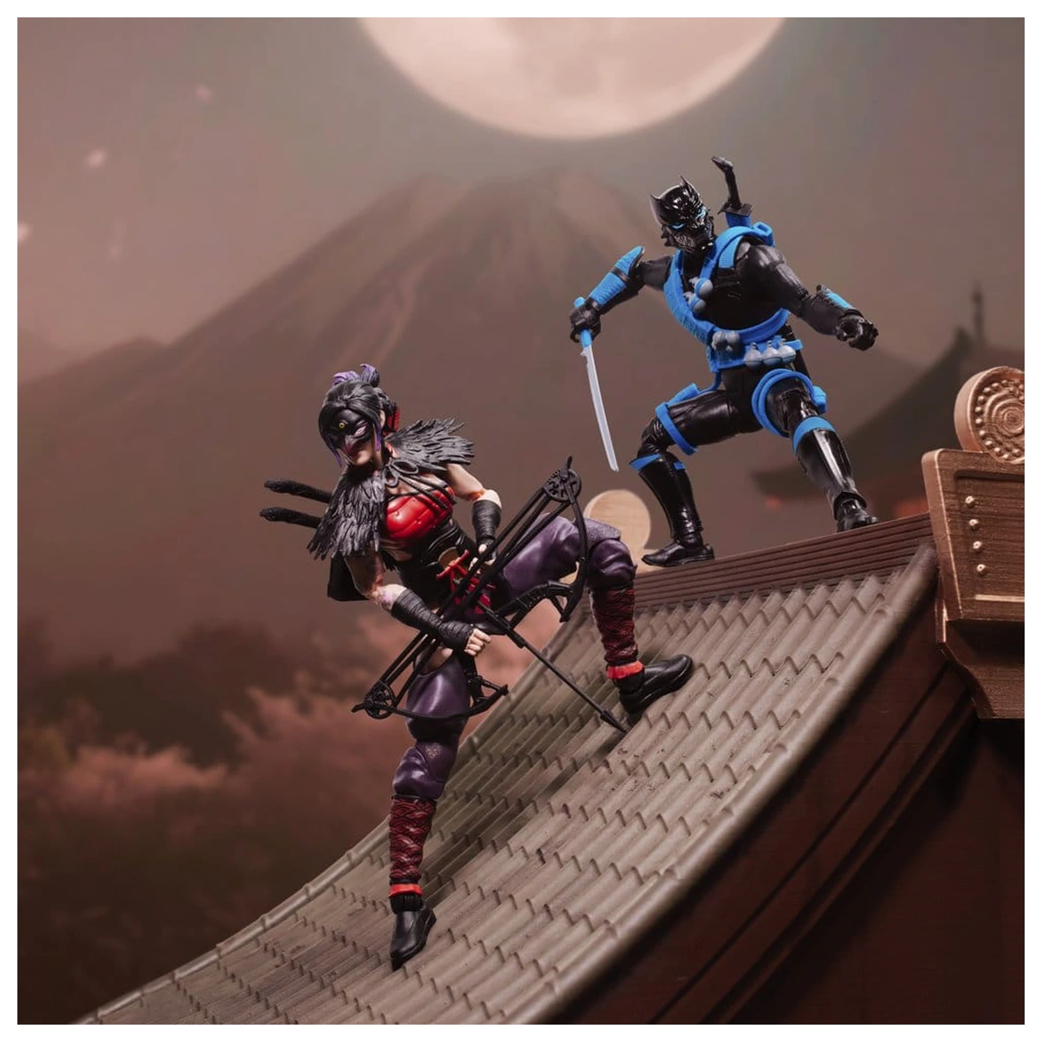 G.I. Joe Classified Series figurina de acțiune pachet 2 Snake Eyes & Kim Jinx Arashikage 15 cm poza produsului