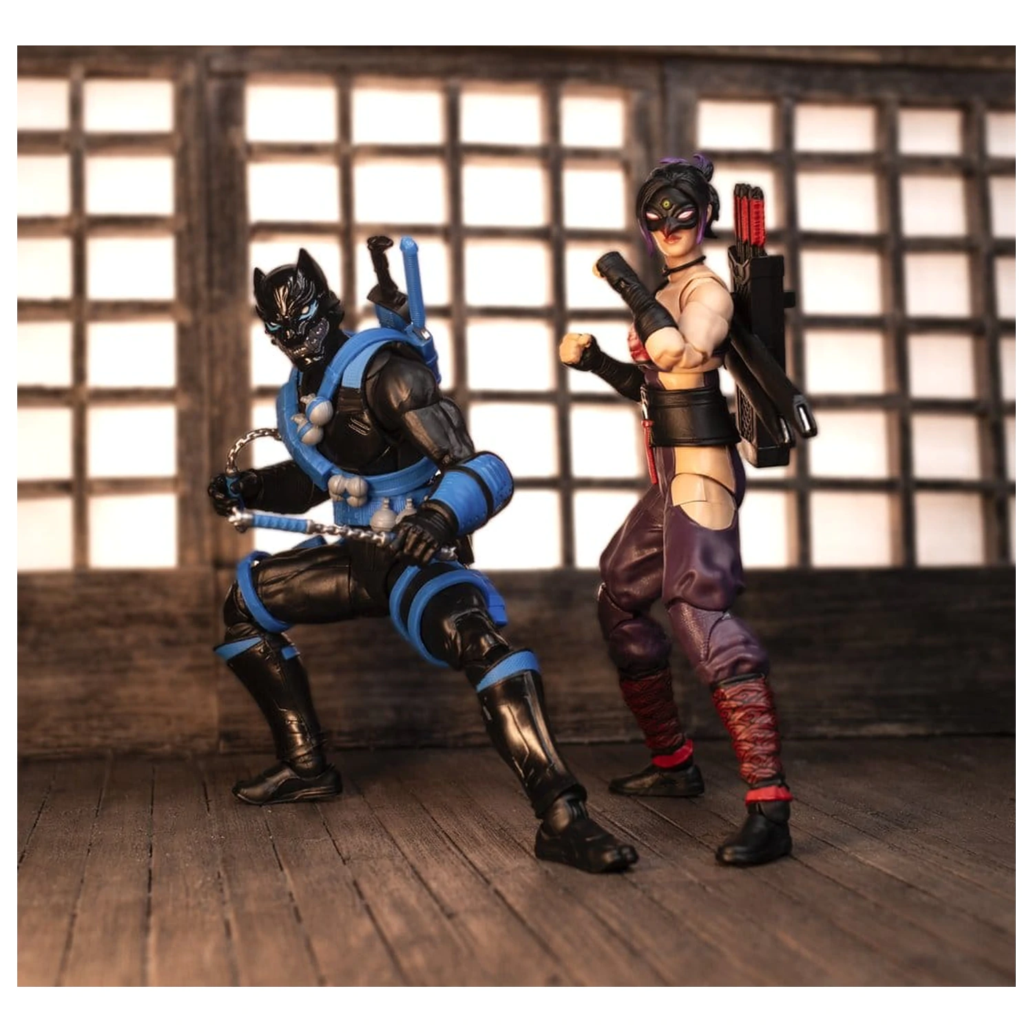 G.I. Joe Classified Series figurina de acțiune pachet 2 Snake Eyes & Kim Jinx Arashikage 15 cm poza produsului