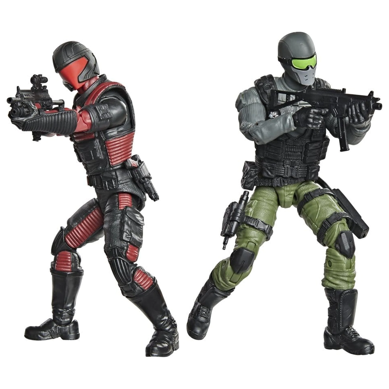 G.I. Joe Classified Series Figurina de actiune & Set vehicul Snake Eyes & Varmint ATV vs. Stealth Viper & Cobra Stealth Flight Pod (Trubble Bubble) 15 cm poza produsului