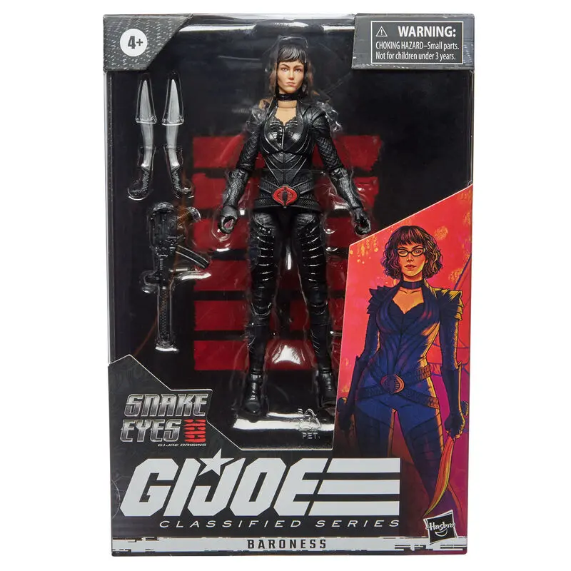 G.I. Joe Classified Series - Snake Eyes: G.I. Joe Origins Baroness figurină 19 15cm poza produsului