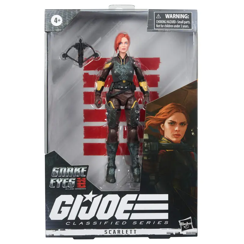 G.I. Joe Classified Series - Snake Eyes: G.I. Joe Origins Scarlett figurină 20 de 15cm poza produsului