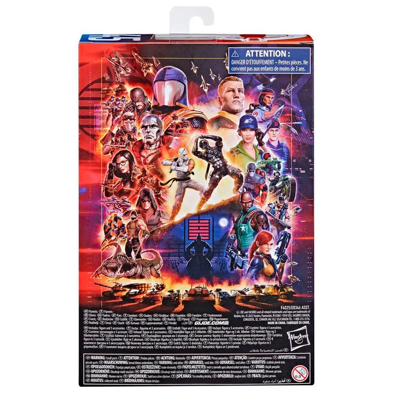 G.I. Joe Classified Series figurina de actiune 2023 Xamot Paoli 15 cm poza produsului
