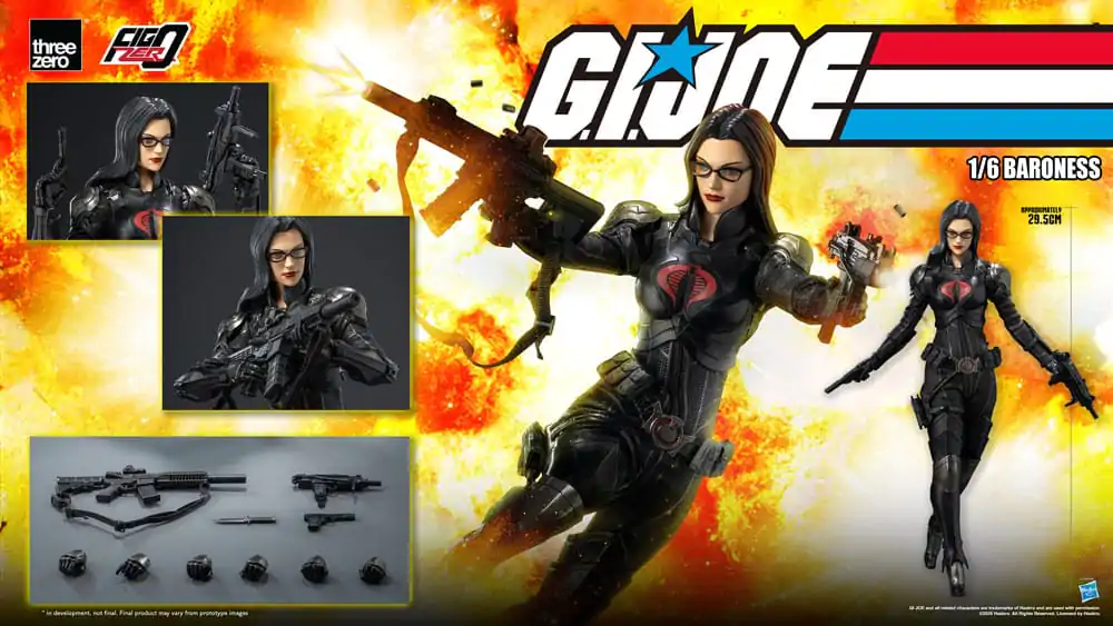 G.I. Joe FigZero Figurina de acțiune 1/6 Baroness 30 cm poza produsului