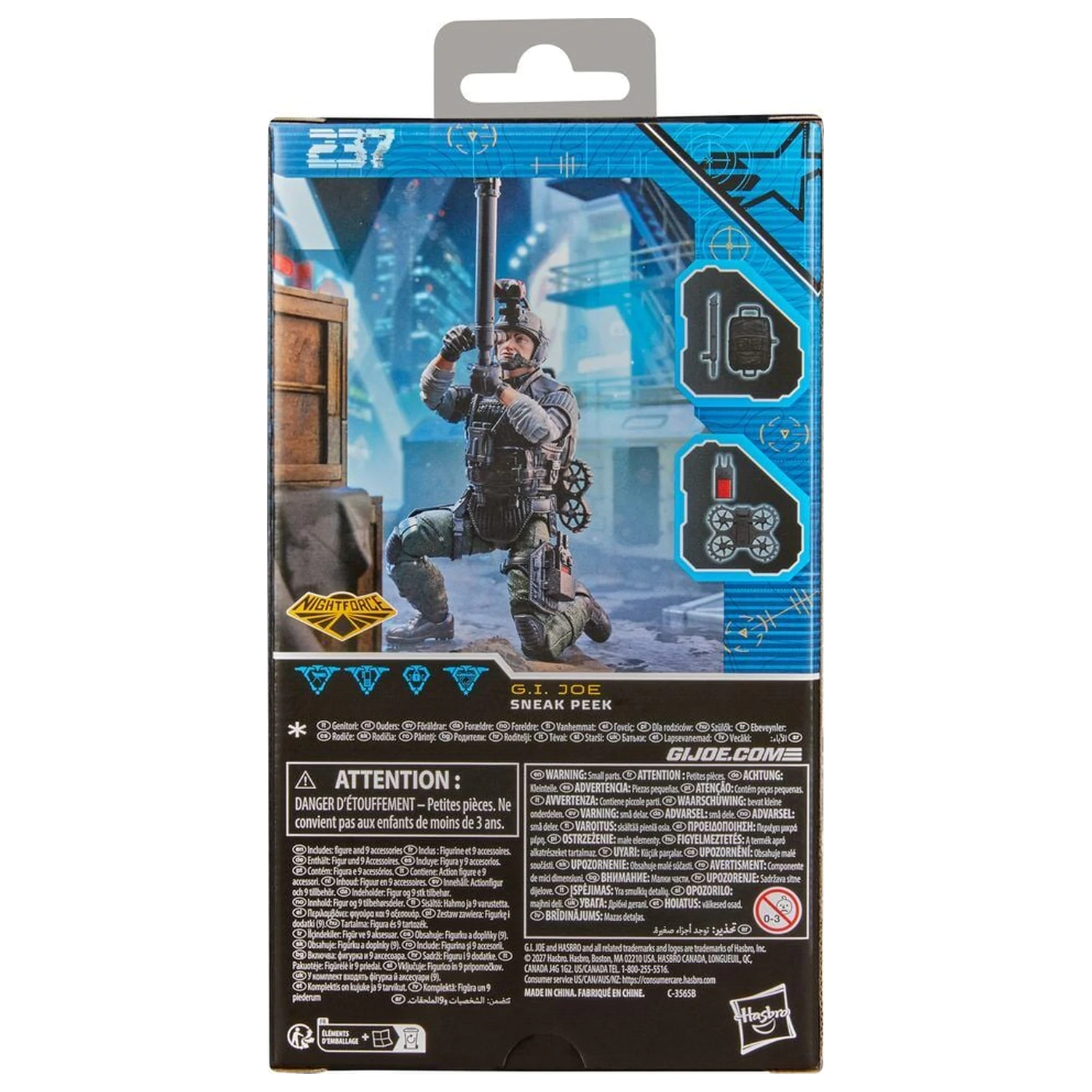 Figura G.I. Joe Nightforce Sneak Peek 15 cm poza produsului