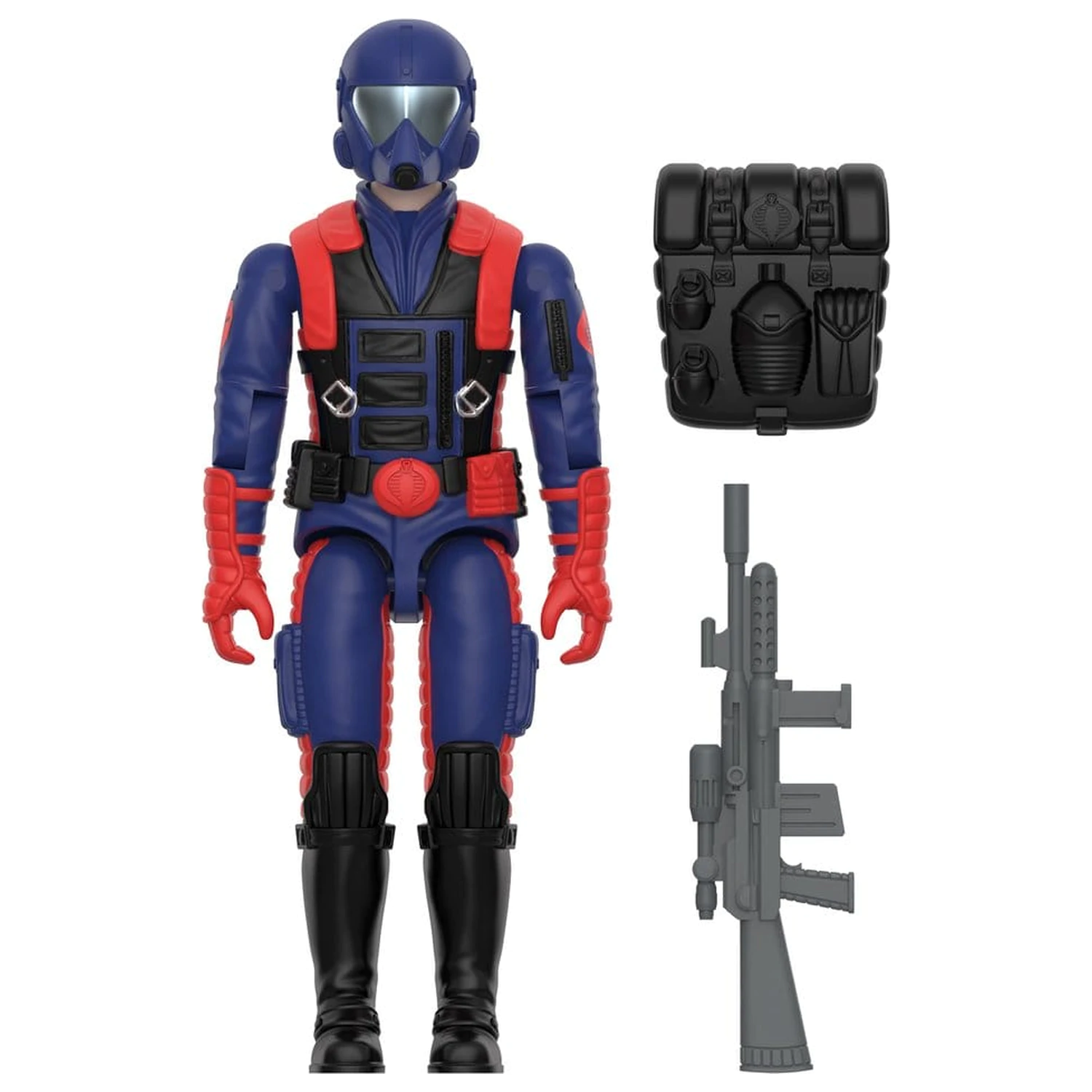 G.I. Joe ReAction+ Action Figure Wave 09 Cobra Viper Gunner poza produsului