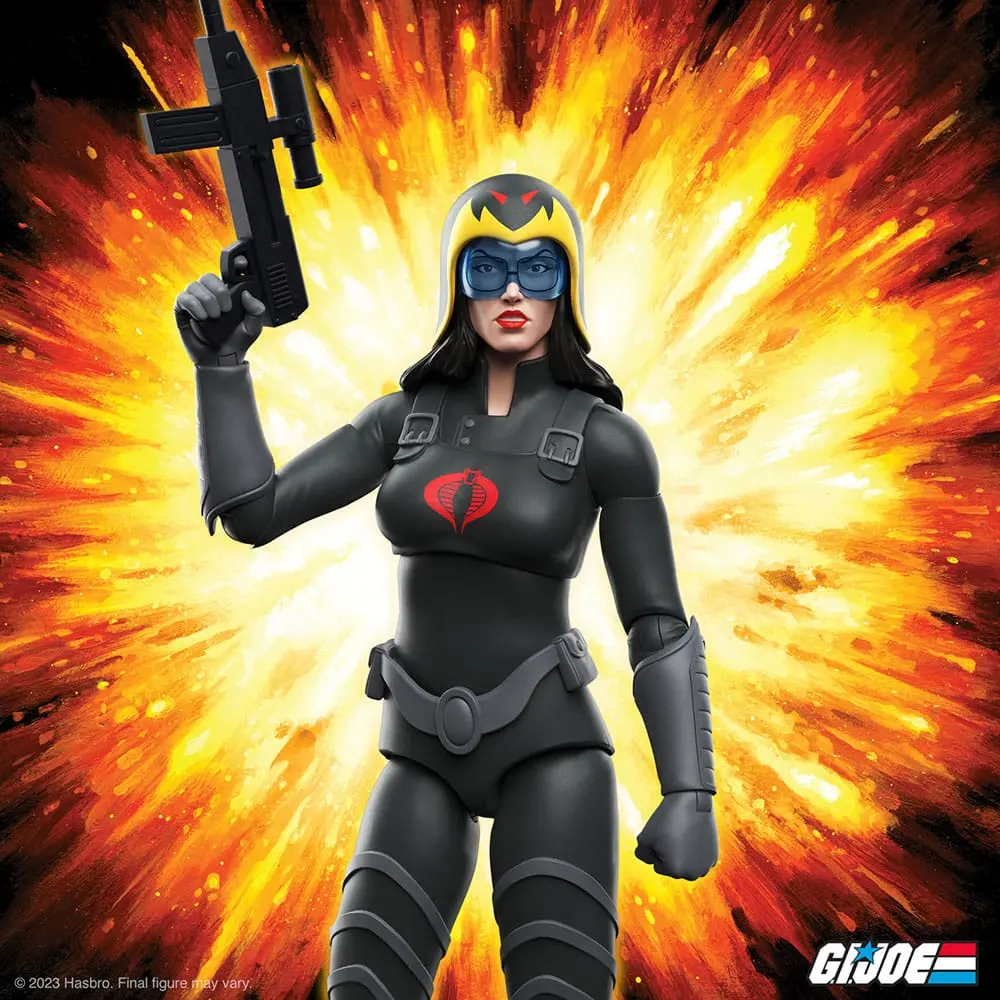 G.I. Joe Ultimates Figurina de Acțiune Baronesă (Costum Negru) 18 cm poza produsului