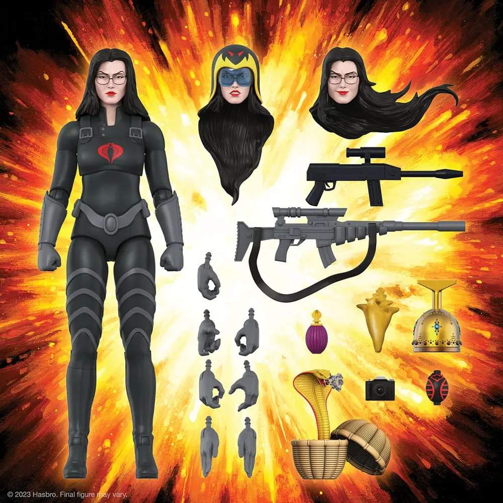 G.I. Joe Ultimates Figurina de Acțiune Baronesă (Costum Negru) 18 cm poza produsului