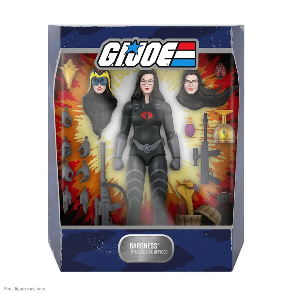 G.I. Joe Ultimates Figurina de Acțiune Baronesă (Costum Negru) 18 cm poza produsului