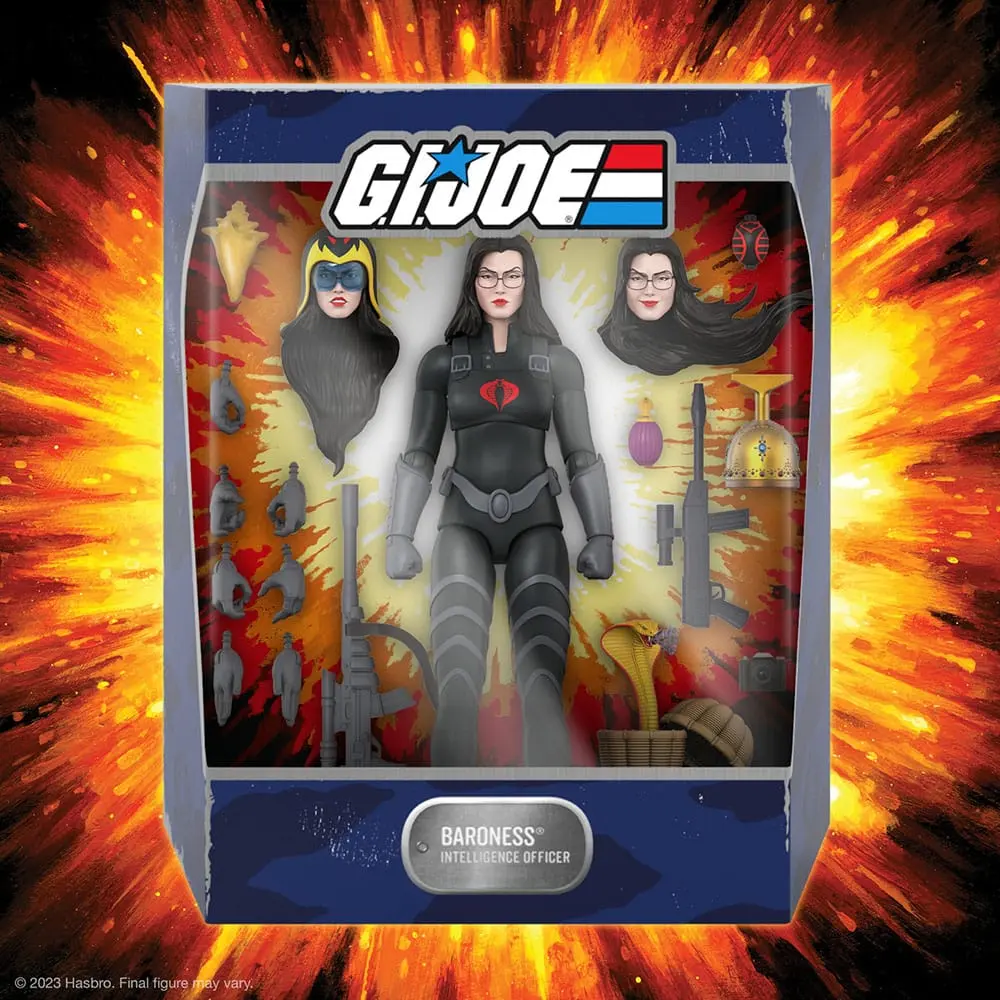 G.I. Joe Ultimates Figurina de Acțiune Baronesă (Costum Negru) 18 cm poza produsului