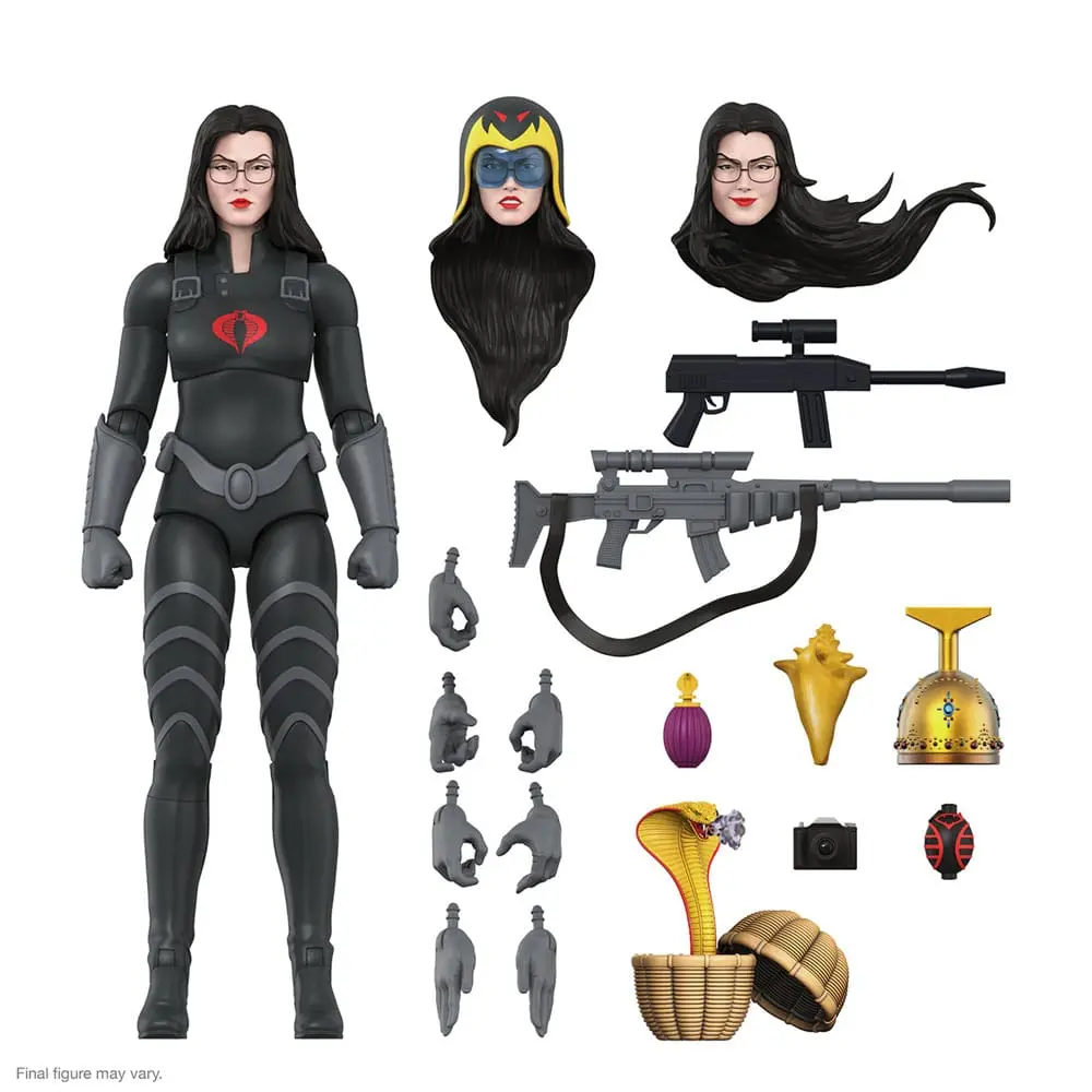 G.I. Joe Ultimates Figurina de Acțiune Baronesă (Costum Negru) 18 cm poza produsului